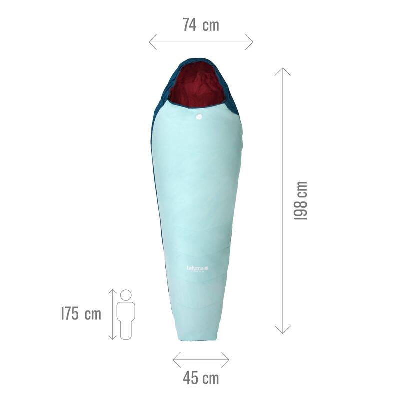 SAC DE COUCHAGE 10° ZIP GAUCHE