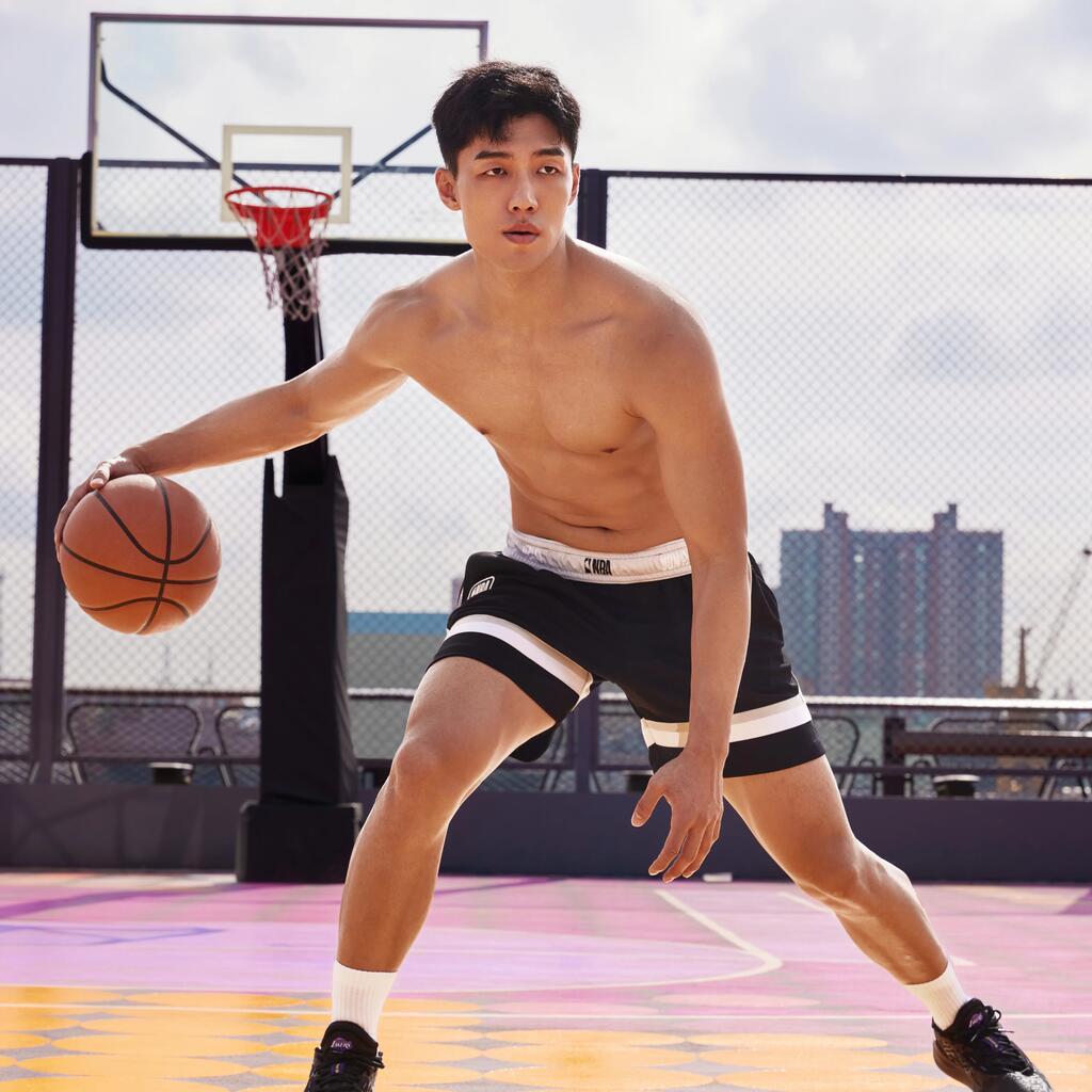 Crne uniseks patike za košarku FAST 900 LOW-1 NBA LAKERS