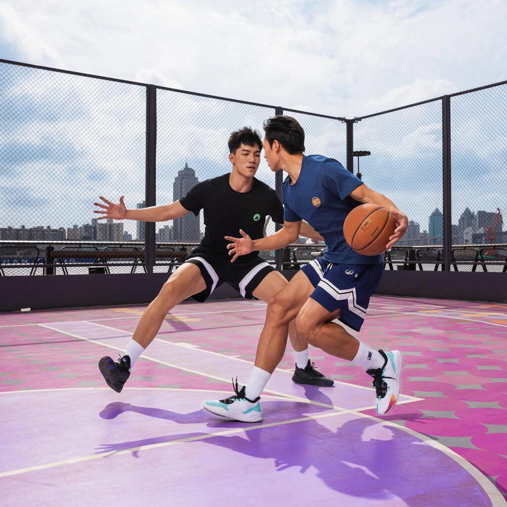Crne uniseks patike za košarku FAST 900 LOW-1 NBA LAKERS