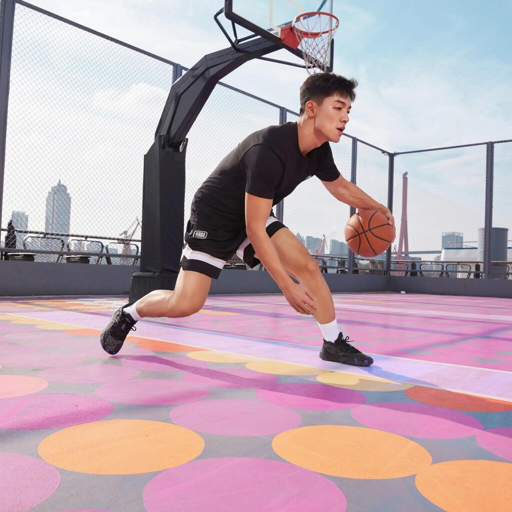 Crne uniseks patike za košarku FAST 900 LOW-1 NBA LAKERS