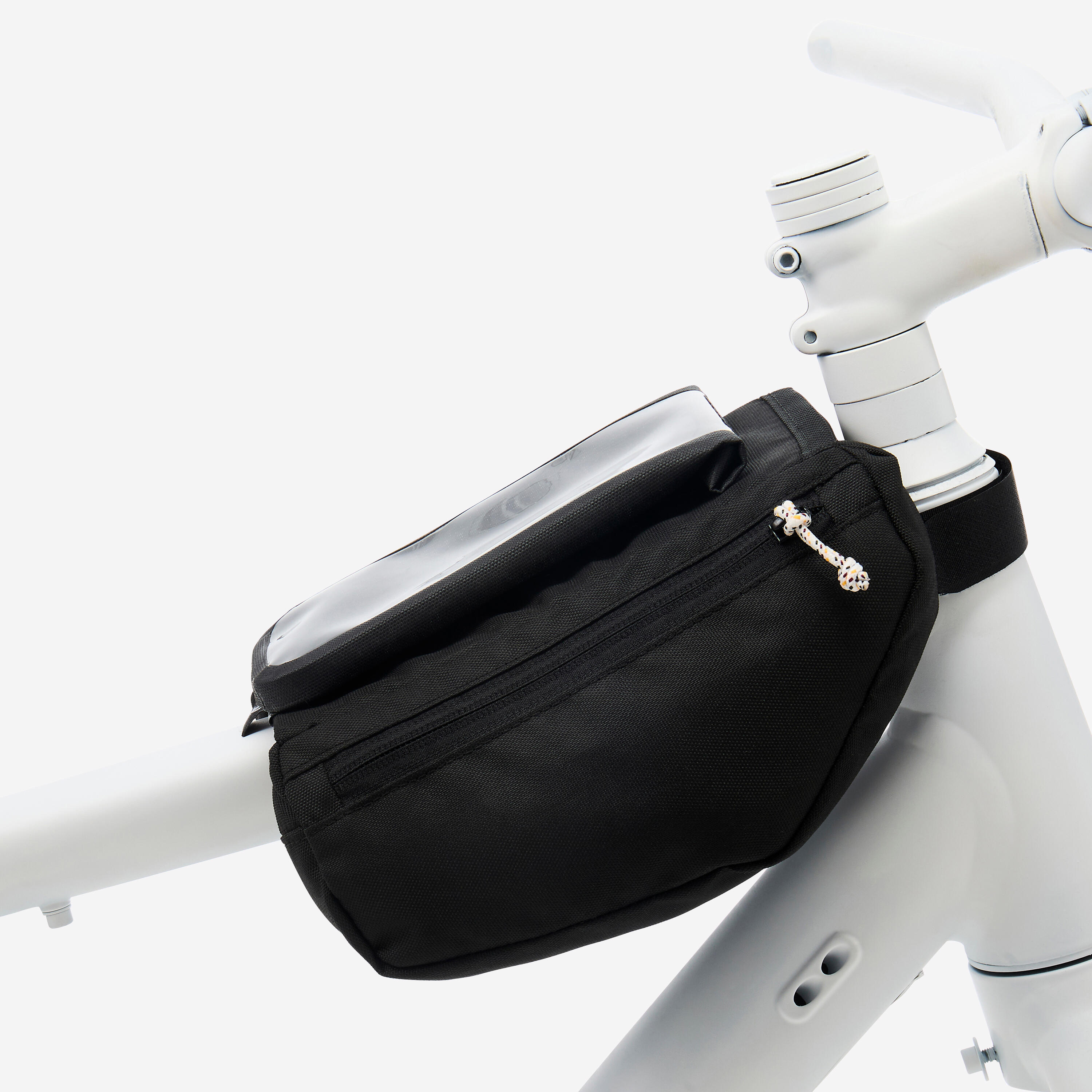 2x1L Smartphone Bike Frame Bag, ACTV 100 - Black