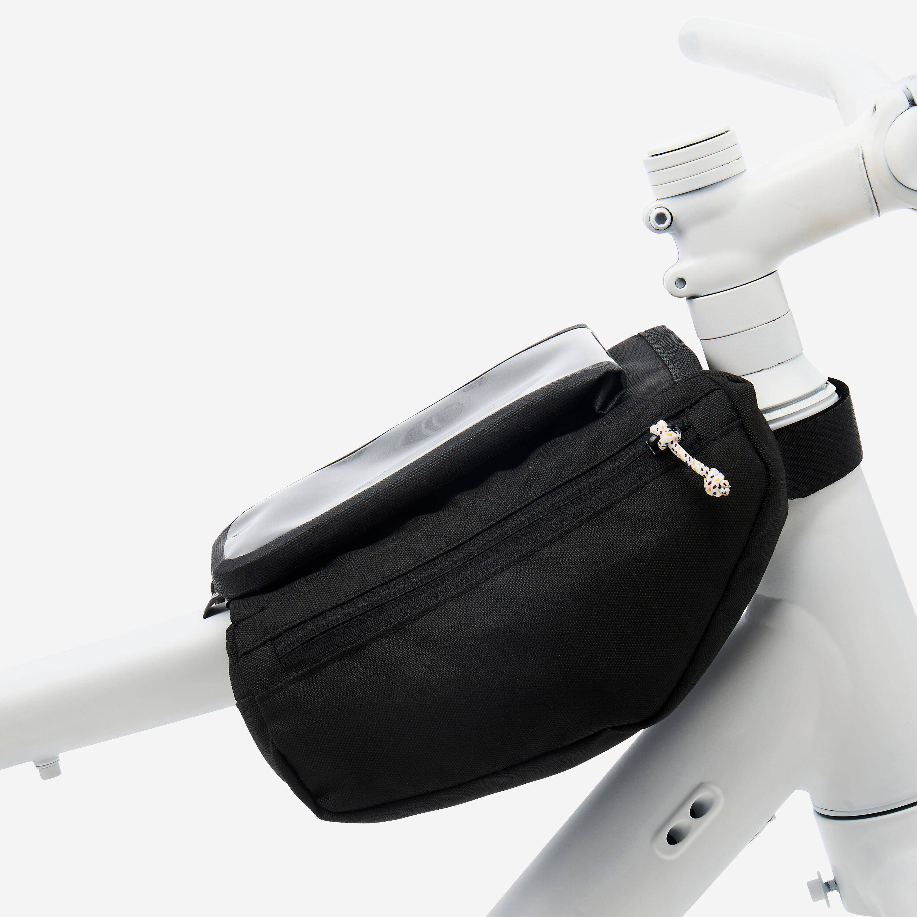 2x1L Smartphone Bike Frame Bag, ACTV 100 - Black -  3