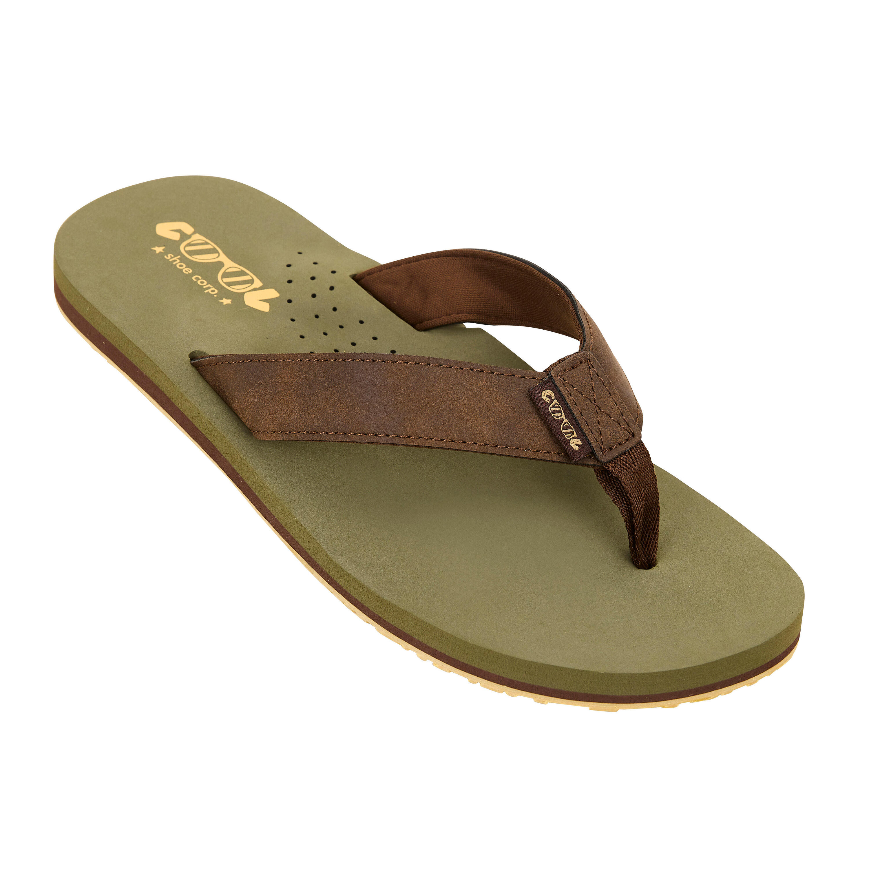 Tongs Sin olive 1/5