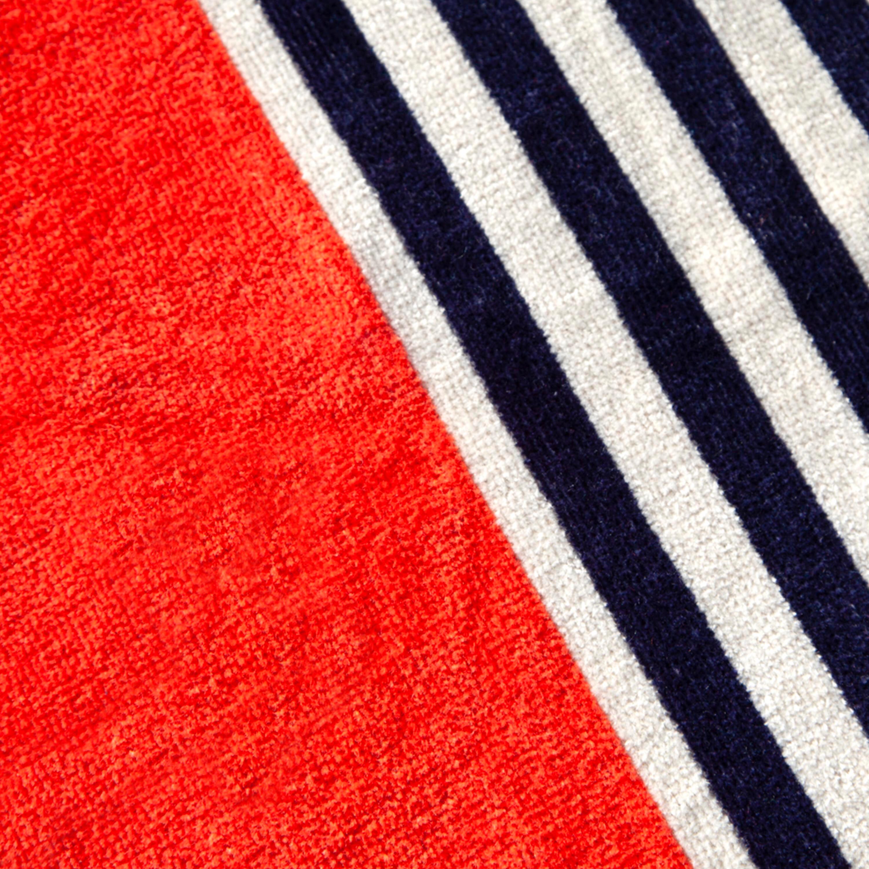 Grande serviette de plage velours 2/4