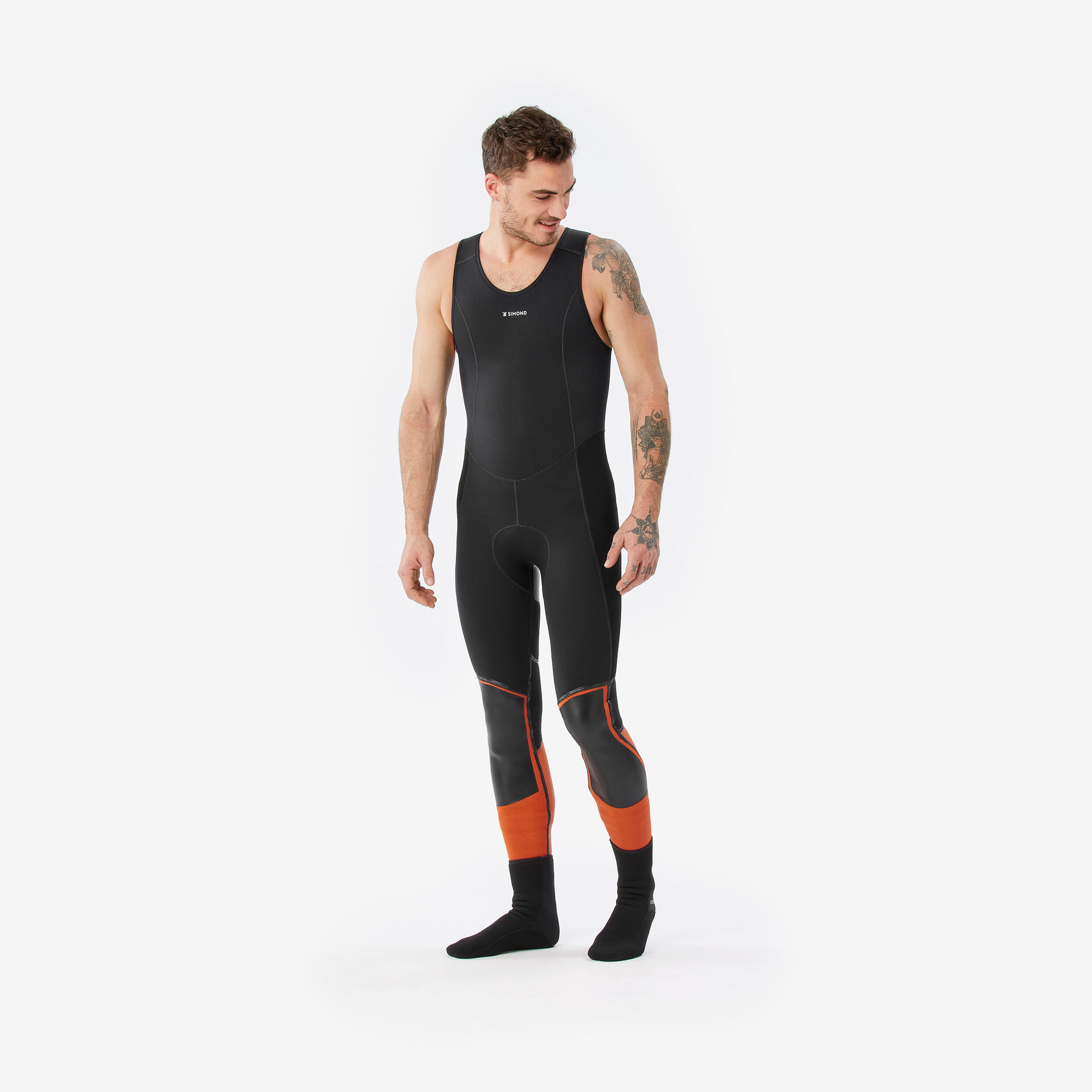 Unisex canyoning long john wetsuit 5 mm MASKOON