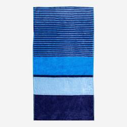 Grande serviette de plage velours