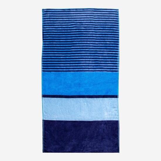 Grande serviette de plage velours