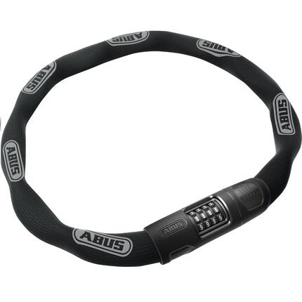 Fahradschloss Kettenschloss mit Code ABUS 8808C/110 schwarz