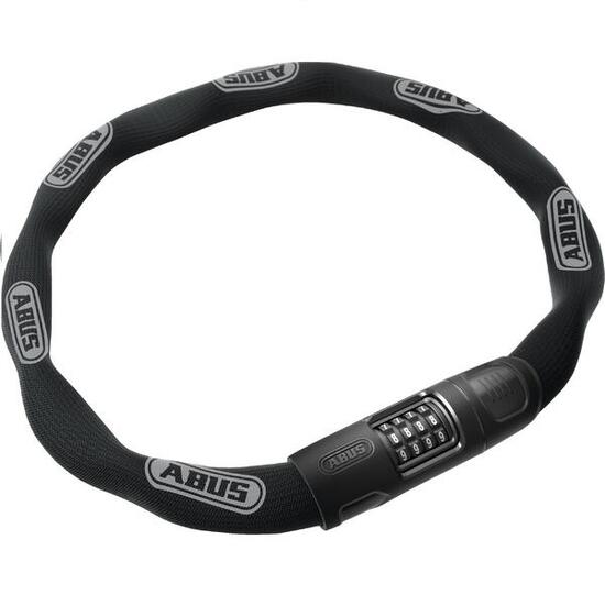 Fahradschloss Kettenschloss mit Code ABUS 8808C/110 schwarz