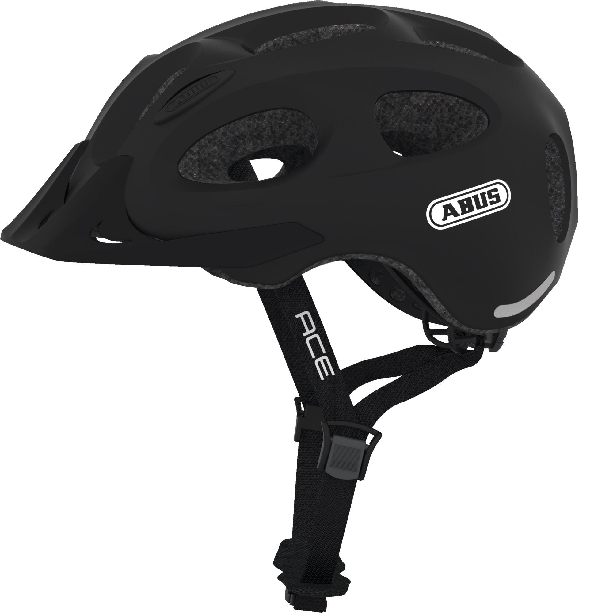 ABUS Fahrradhelm City ABUS YOUN I-ACE schwarz