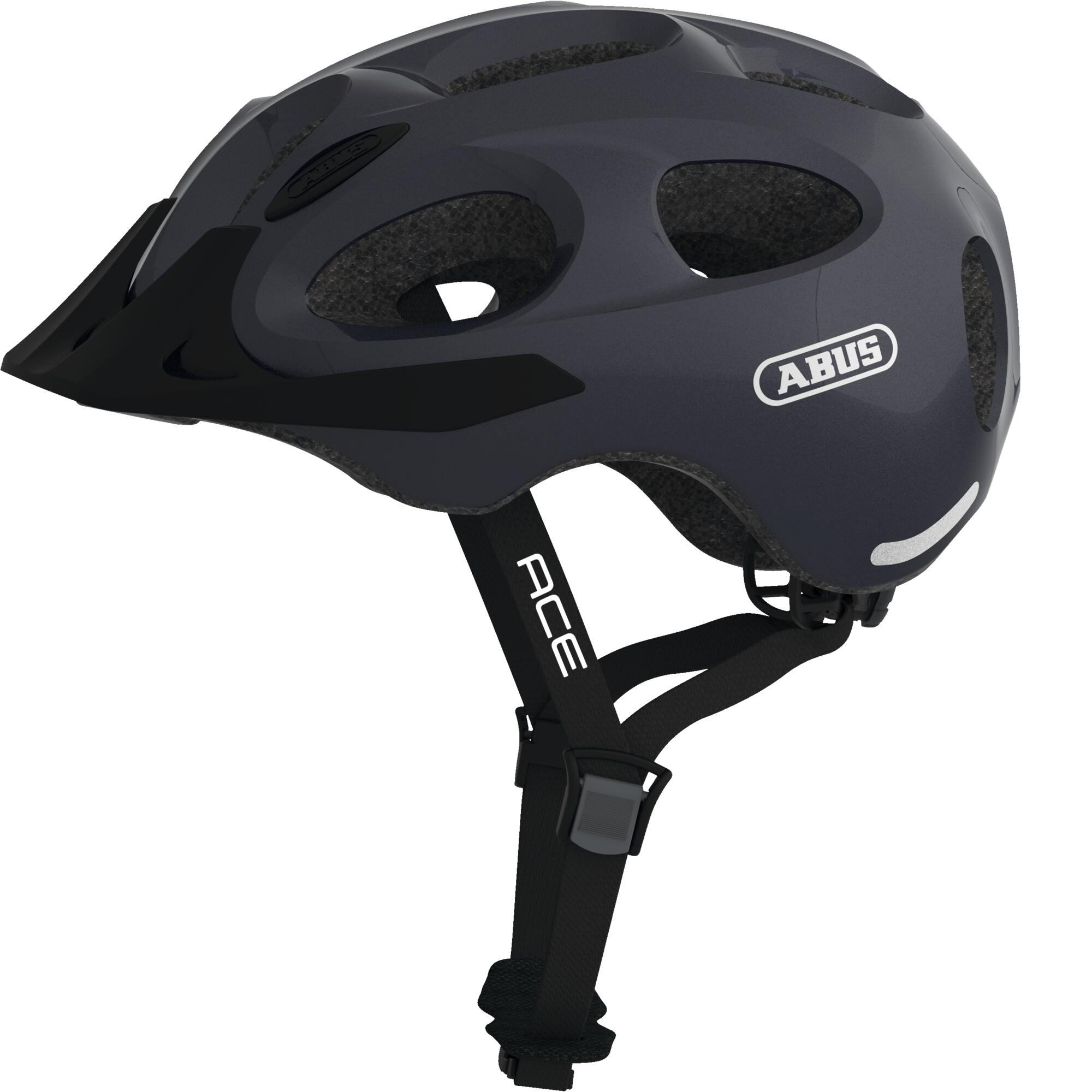 Abus Fahrradhelm City YOUN I-ACE sparkling titan | 04003318667886 Abus Fahrradhelm City YOUN I-ACE sparkling titan | 04003318667886