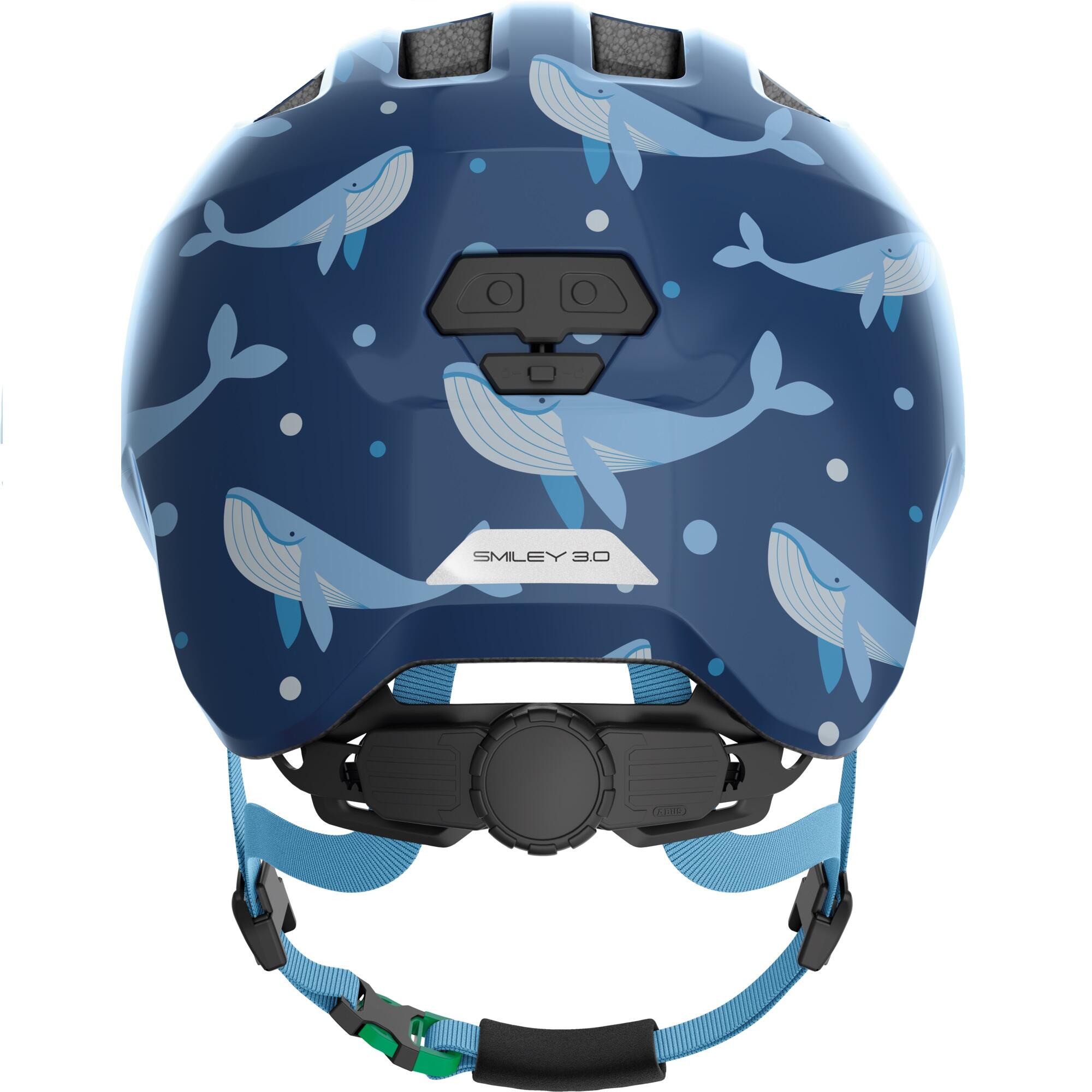 Fahrradhelm ABUS Smiley 3.0 Kinder blue whale 3/6