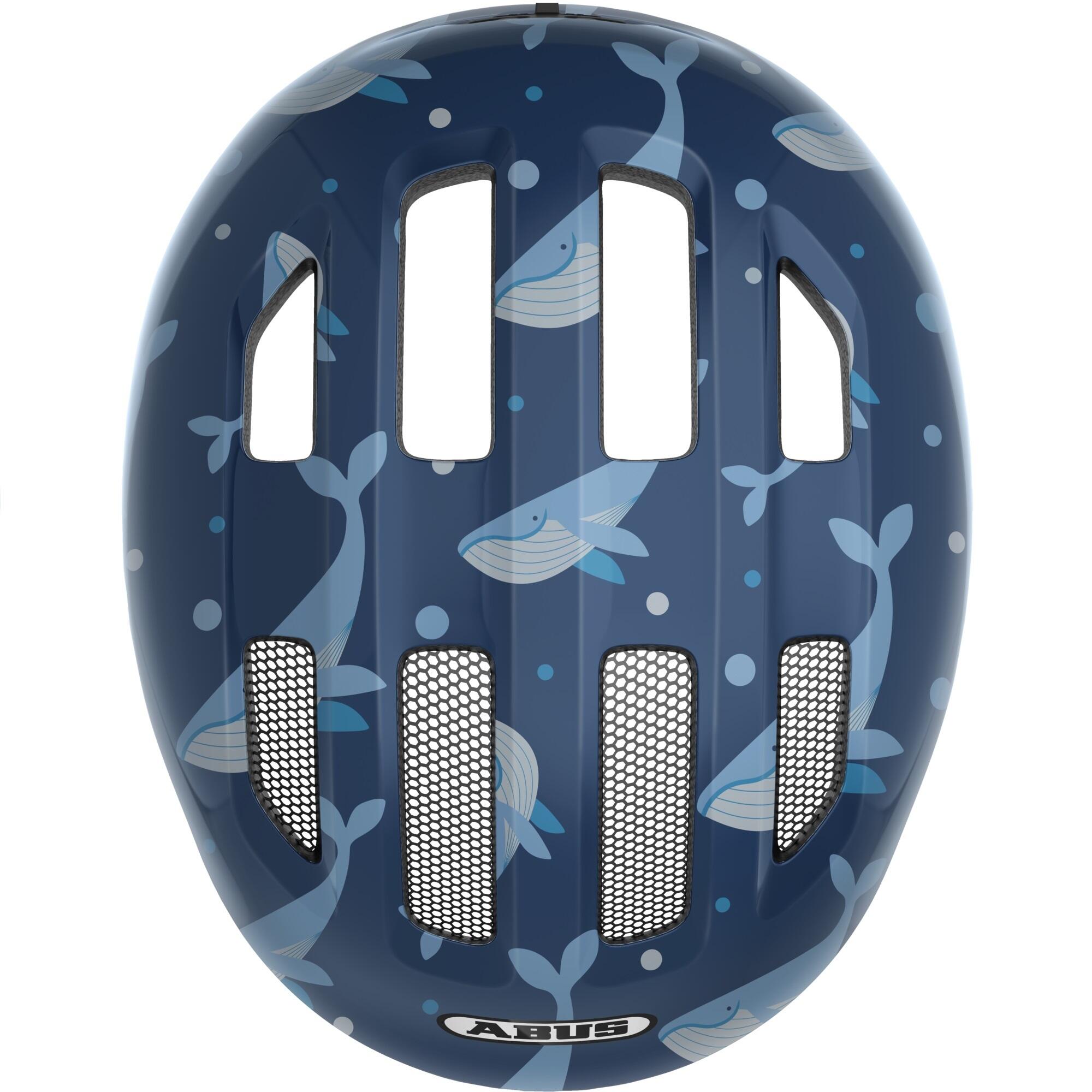 Fahrradhelm ABUS Smiley 3.0 Kinder blue whale 4/6