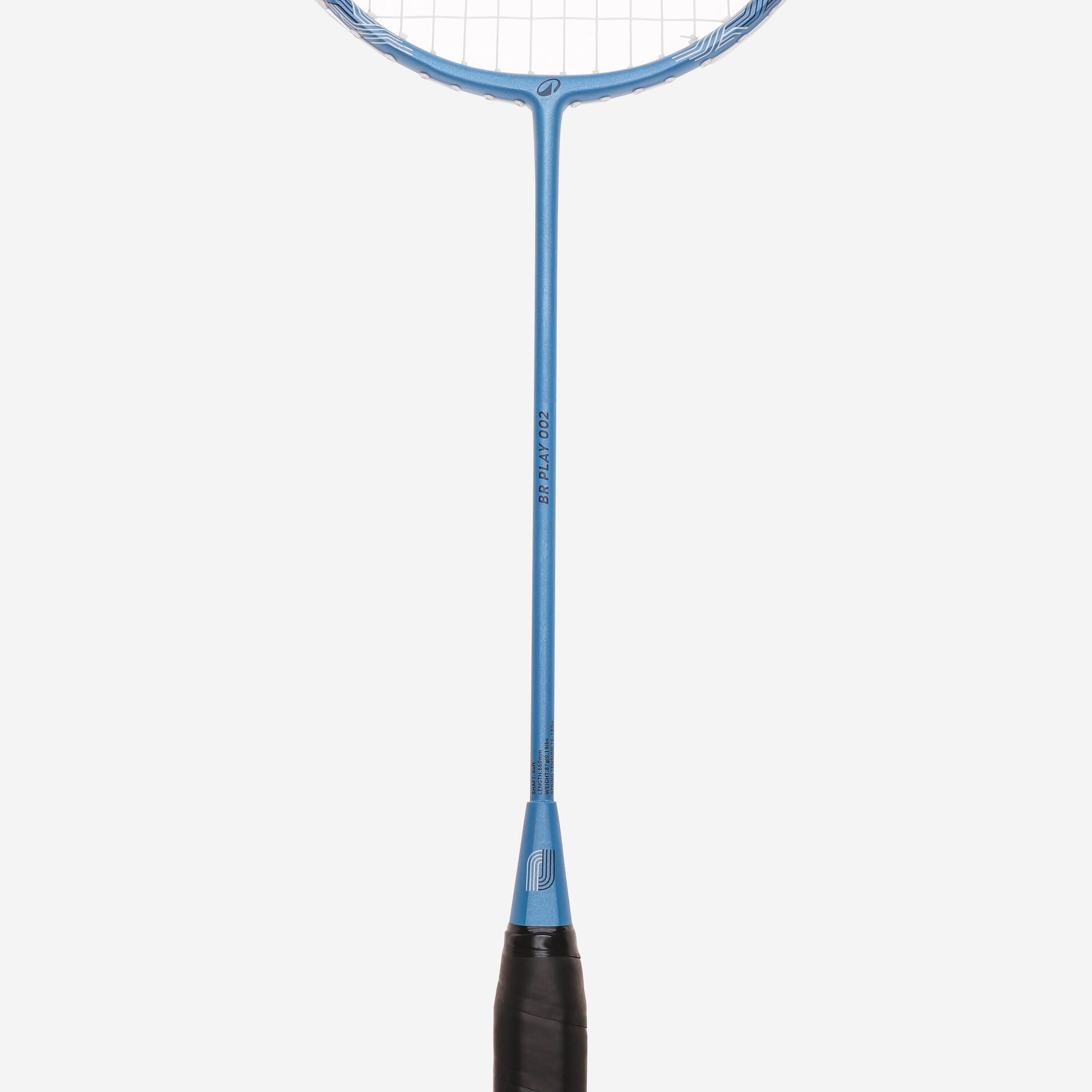 ADULT BADMINTON RACKET BR PLAY 002 TURQUOISE BLUE