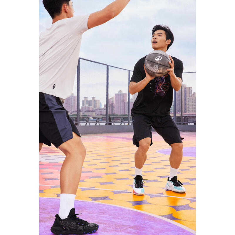 T-shirt / maillot basketball - TS500 fast Black