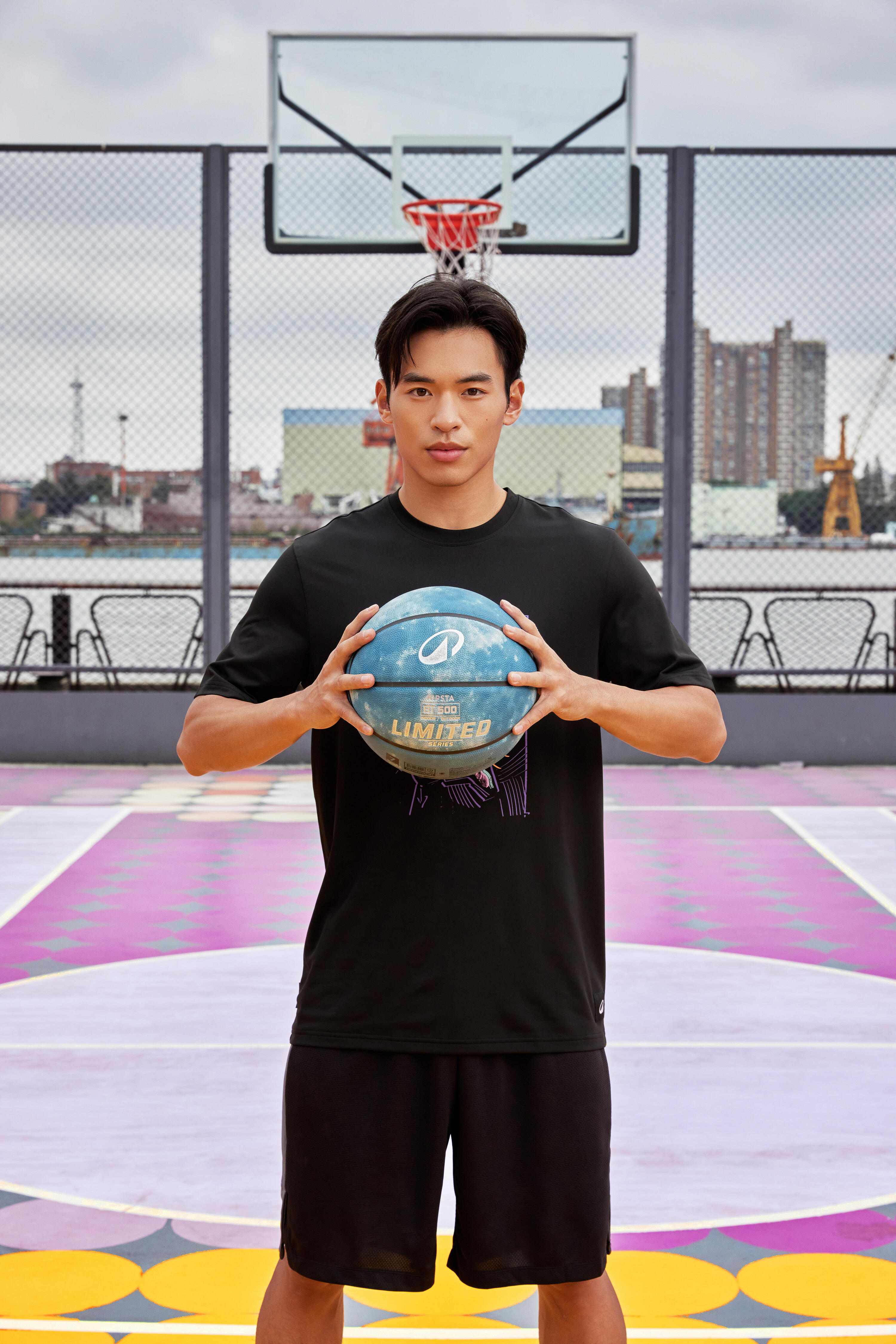 T-shirt de basketball, TS 500 Fast 9/11