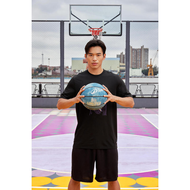 T-shirt / maillot basketball - TS500 fast Black
