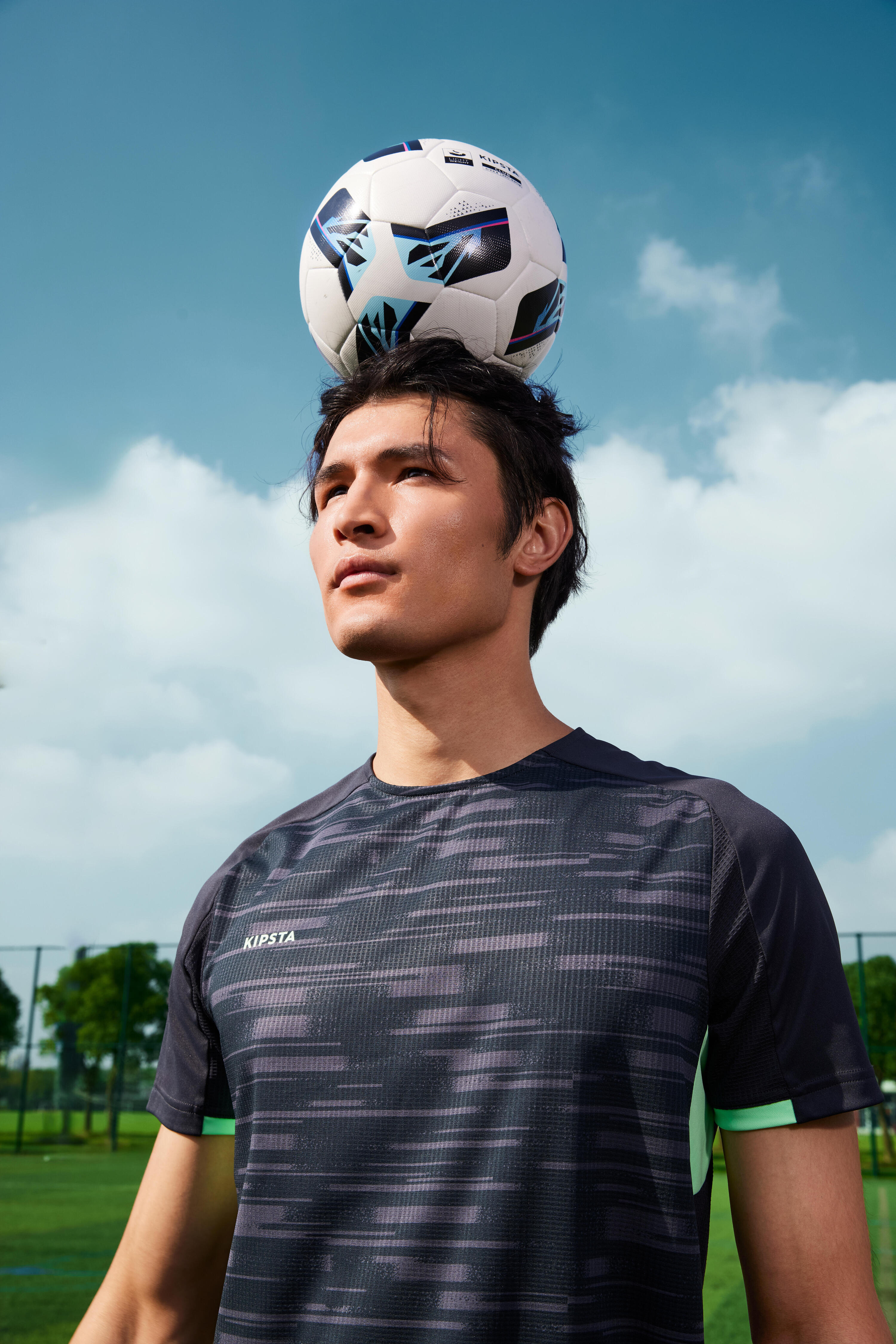 Fußball Größe 5 - Club Ball Hybrid Light weiß 11/11