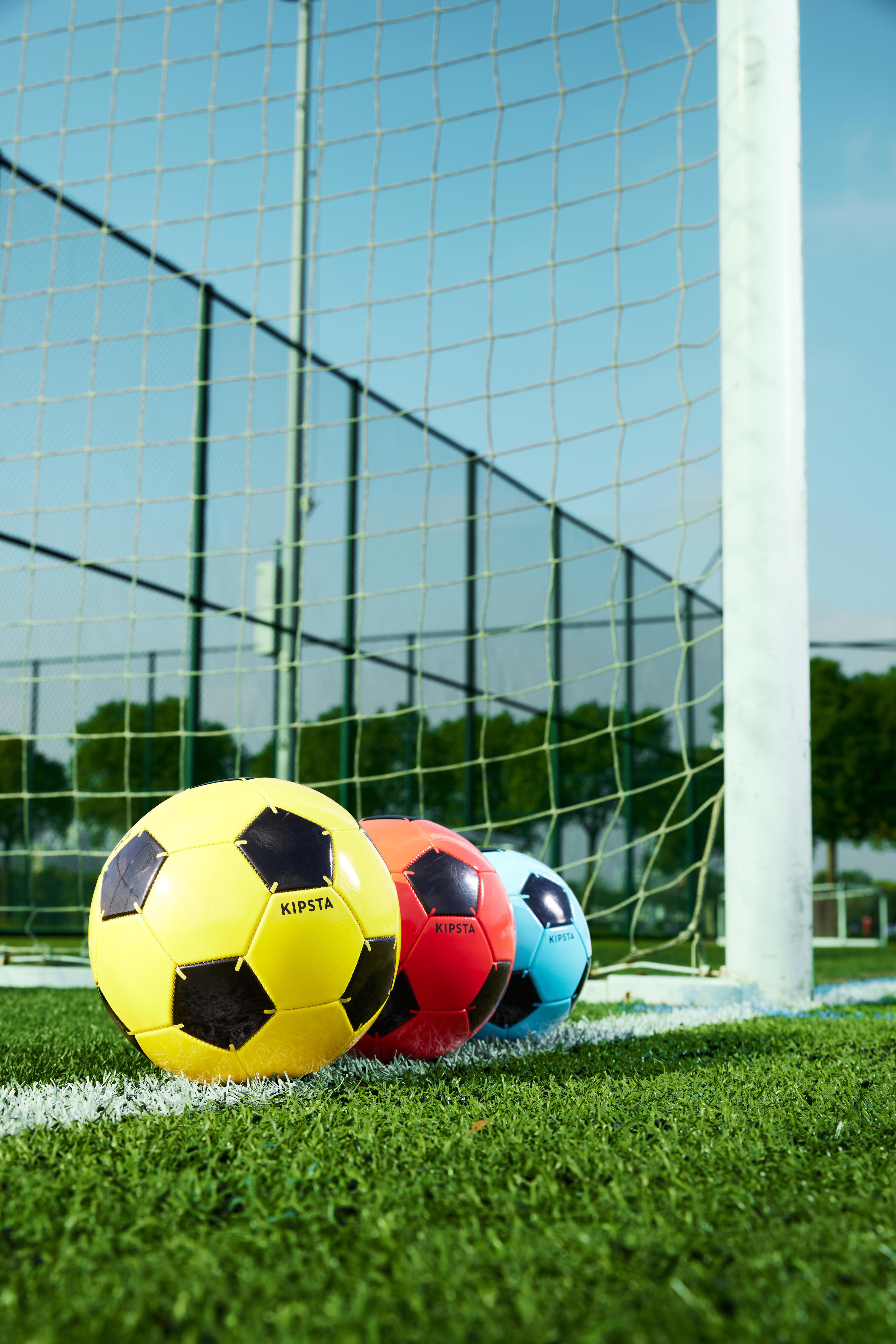 Fußball Größe 5 - First Kick (Kinder ab 12 Jahren) gelb 6/6