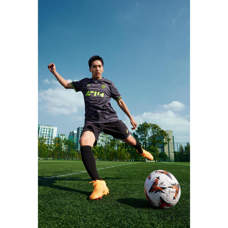 Jambiere aderente Fotbal VIRALTO II Negru Adulți 
