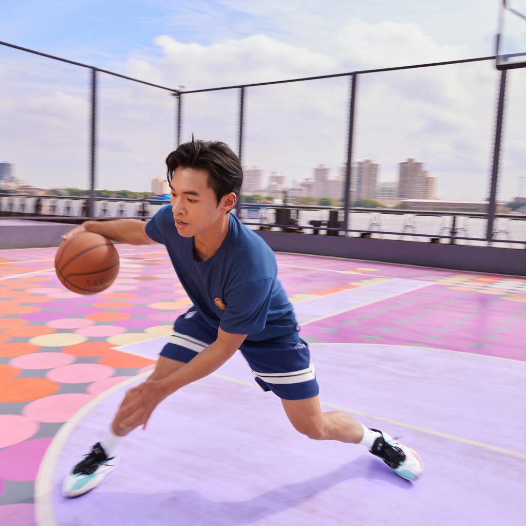 Crne uniseks patike za košarku FAST 900 LOW-1 NBA LAKERS