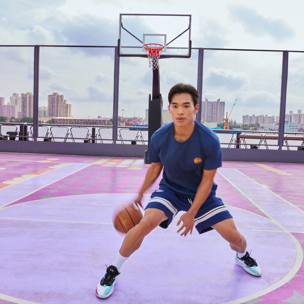Crne uniseks patike za košarku FAST 900 LOW-1 NBA LAKERS