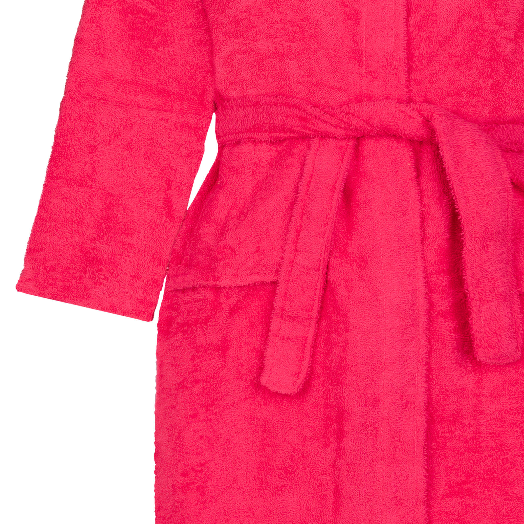 Accappatoio cotone bambina SPEEDO rosa 3/4