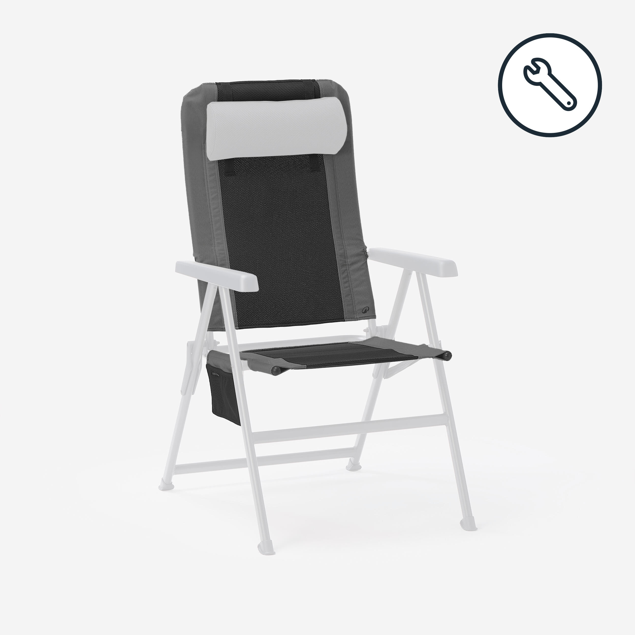 QUECHUA Set Rückenteil + Sitzfläche für Campingstuhl faltbar Ultrabequem neigbar | 03608392921636 QUECHUA Set Rückenteil + Sitzfläche für Campingstuhl faltbar Ultrabequem neigbar | 03608392921636