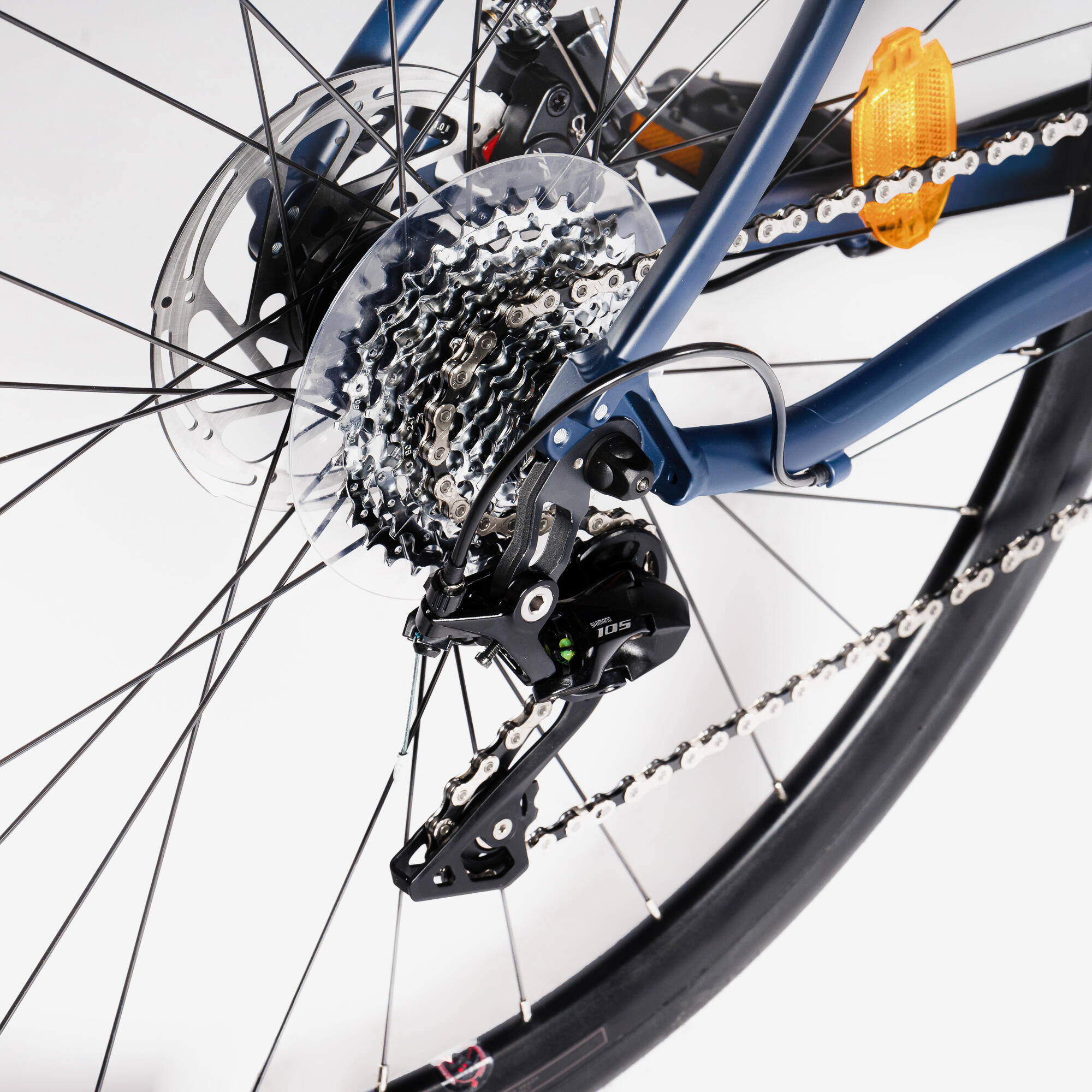 Rear Wheel Add Disk Brakes To Bike Road Bike Triban RC520 Shimano