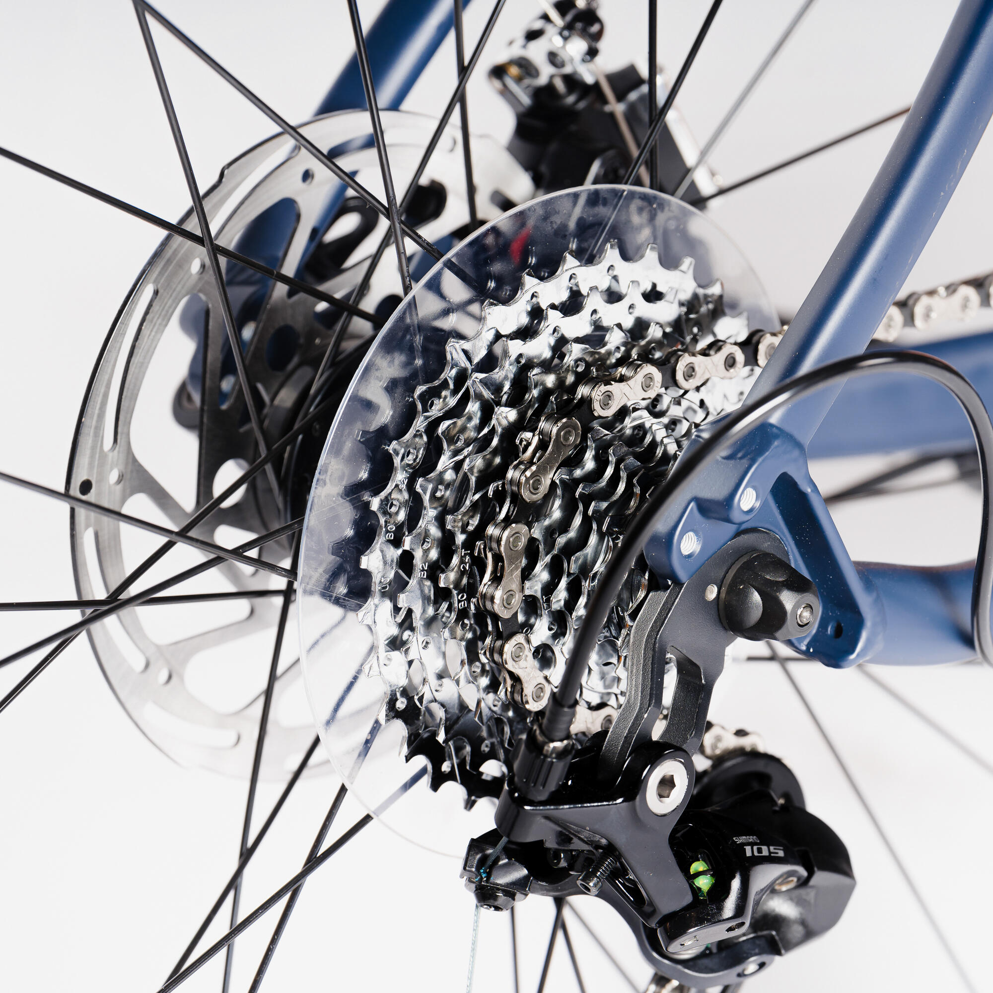 Road Bike Triban RC520 - Shimano 105 2x11, Hydro Mechanical Disc
