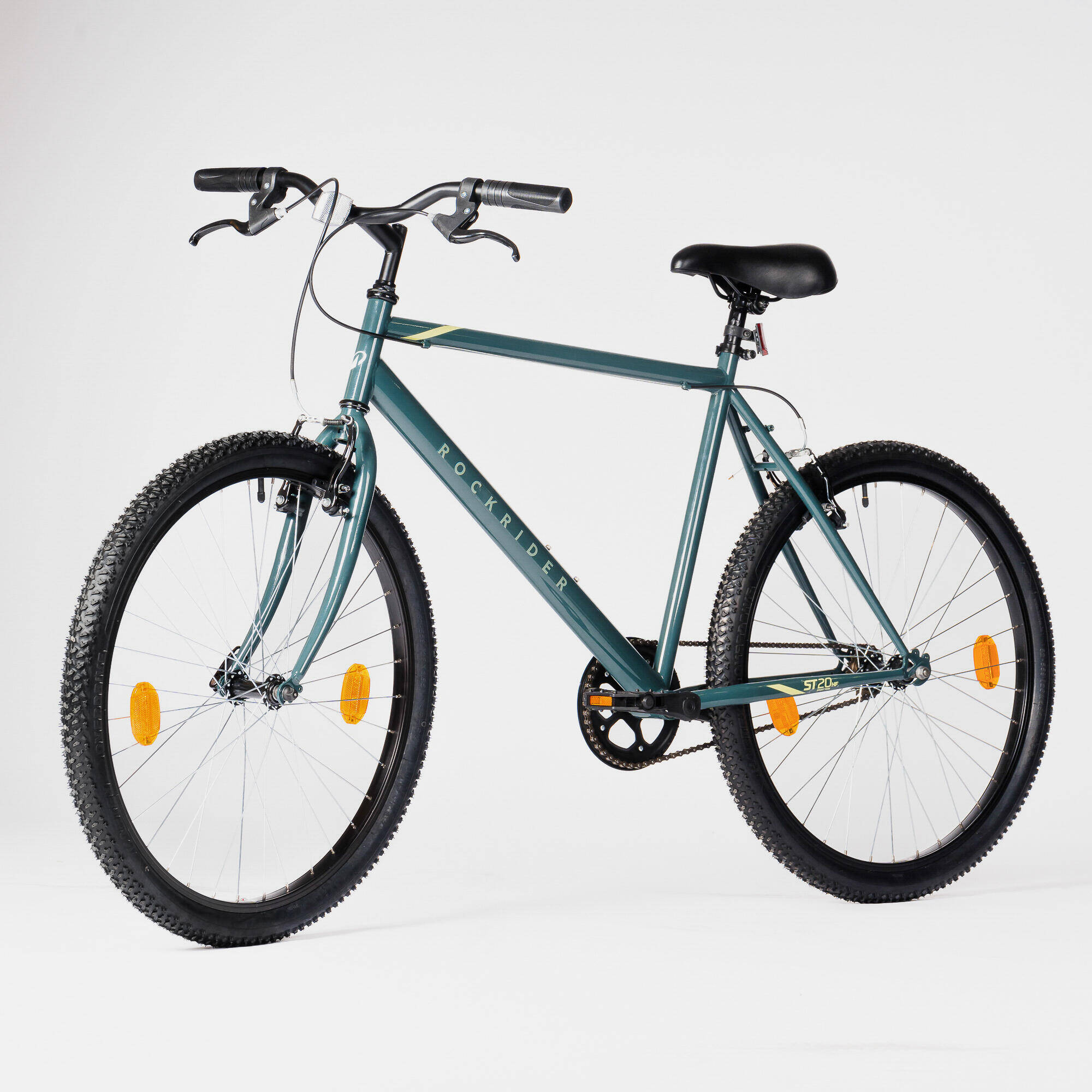 Mountain Bike Rockrider ST20 High Frame - Steel Frame, Single Speed, MTB Tyres -  3