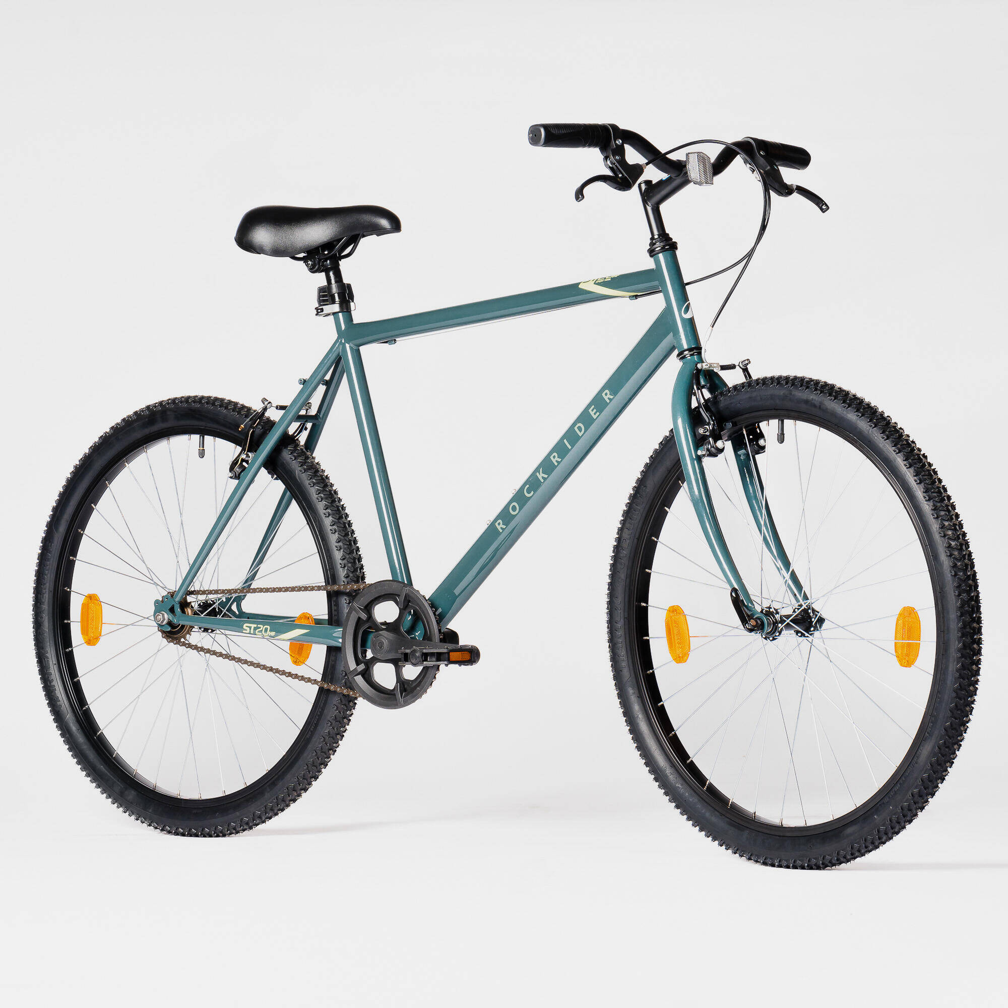 Mountain Bike Rockrider ST20 High Frame - Steel Frame, Single Speed, MTB Tyres -  2
