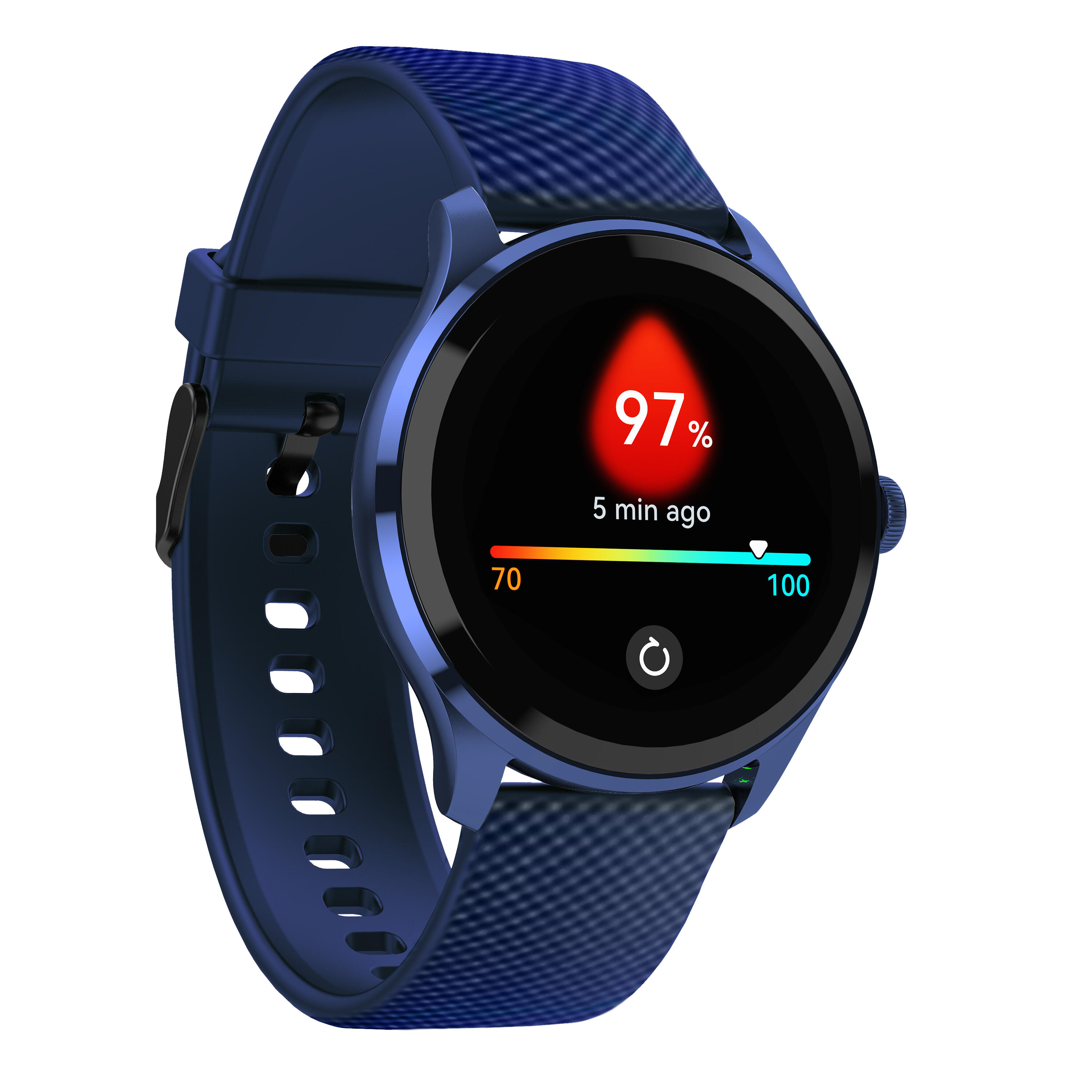 Segunda vida - Reloj inteligente con GPS Leotec Simma azul 5/5