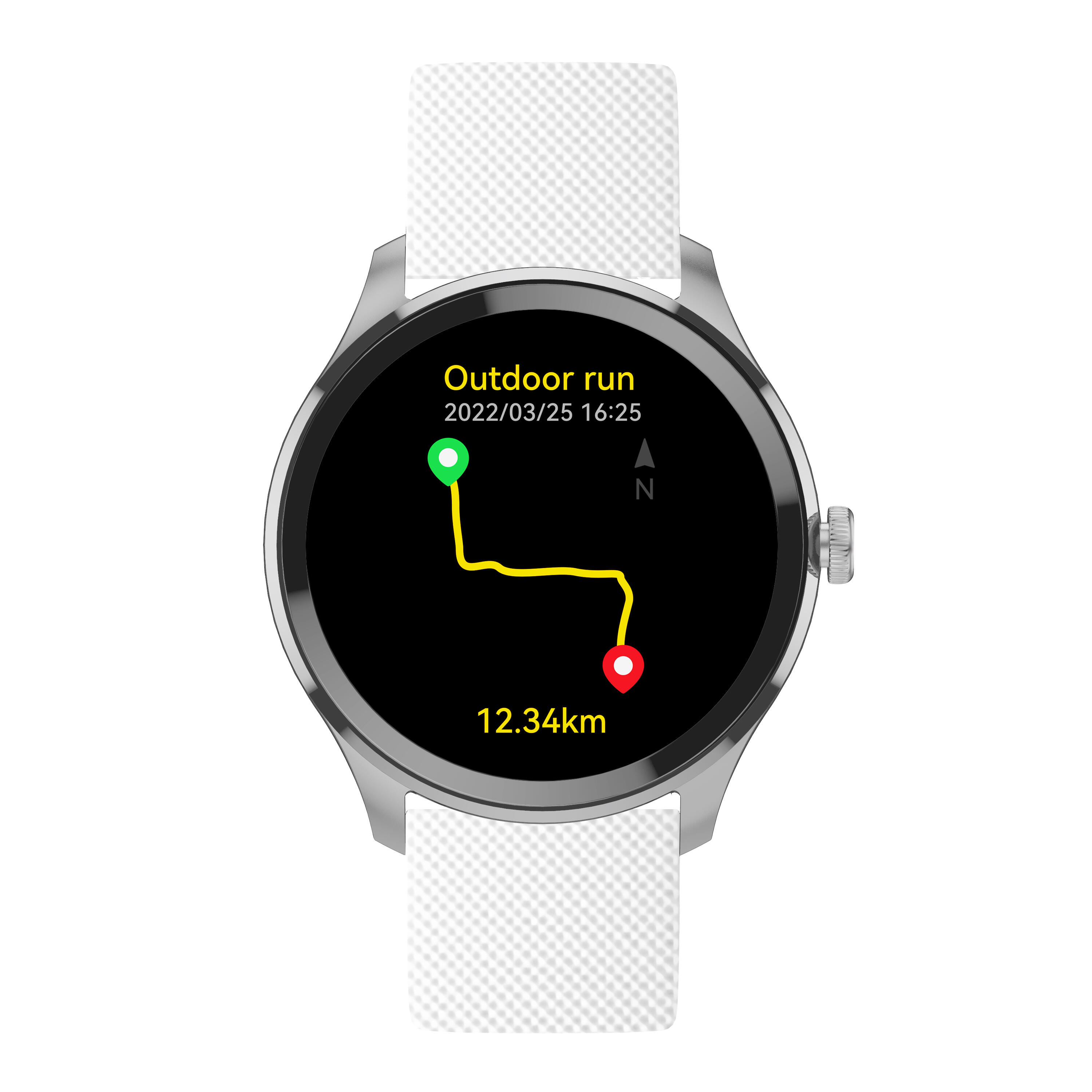Segunda vida - Reloj inteligente con GPS Leotec Simma blanco 3/5
