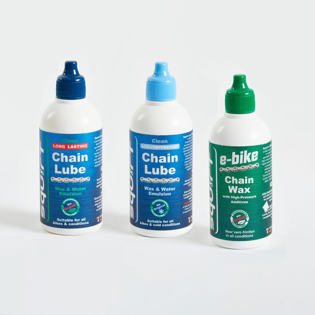 LONG-LASTING SQUIRT BIKE CHAIN LUBRICANT 120ML