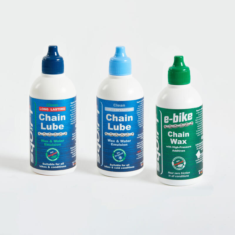 LUBRIFIANT LANȚ BICICLETĂ SQUIRT DE LUNGĂ DURATĂ 120 ml
