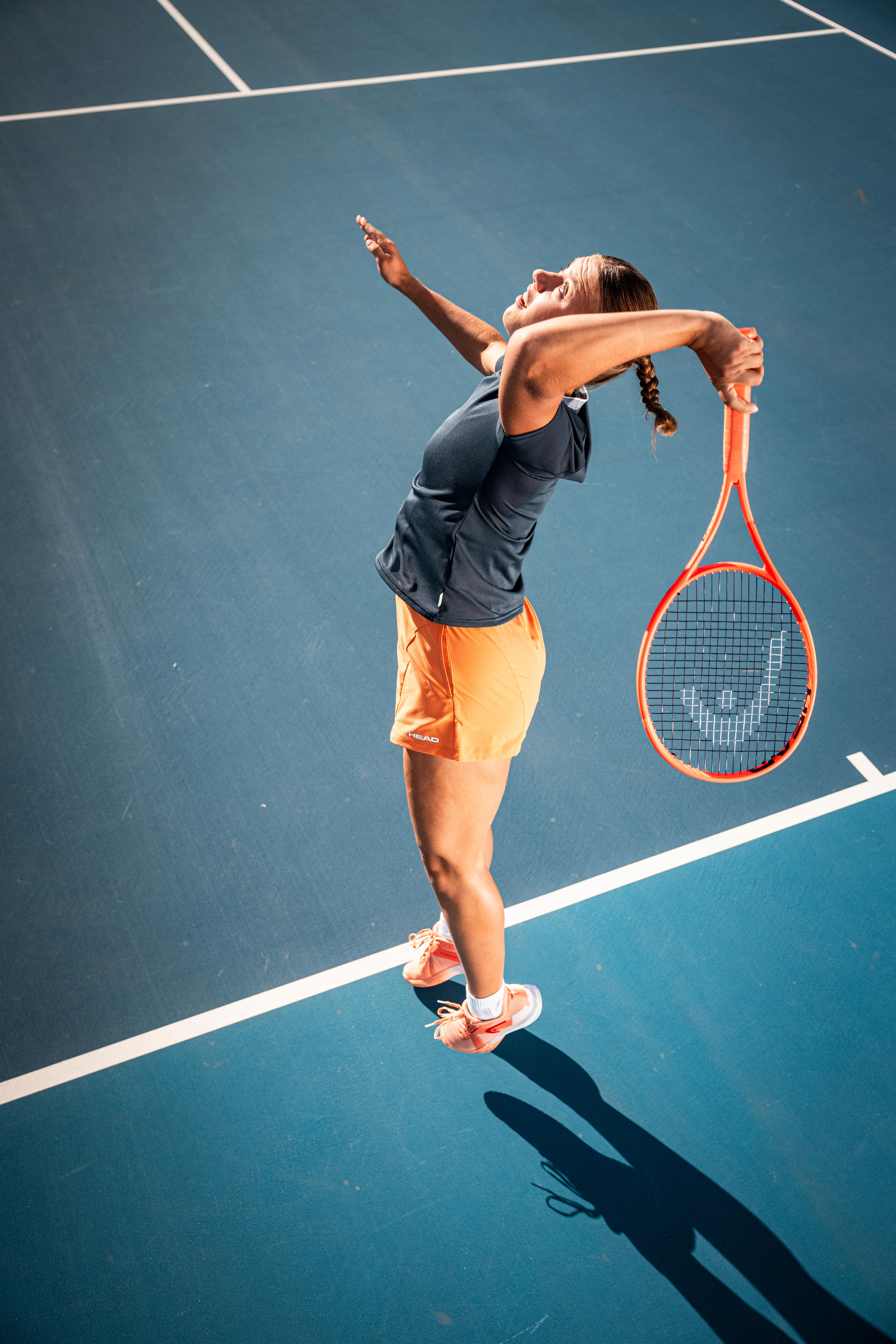 HEAD RADICAL　TEAM280g Adult Tennis Racket Radical Team 280 g - Orange. | Decathlon