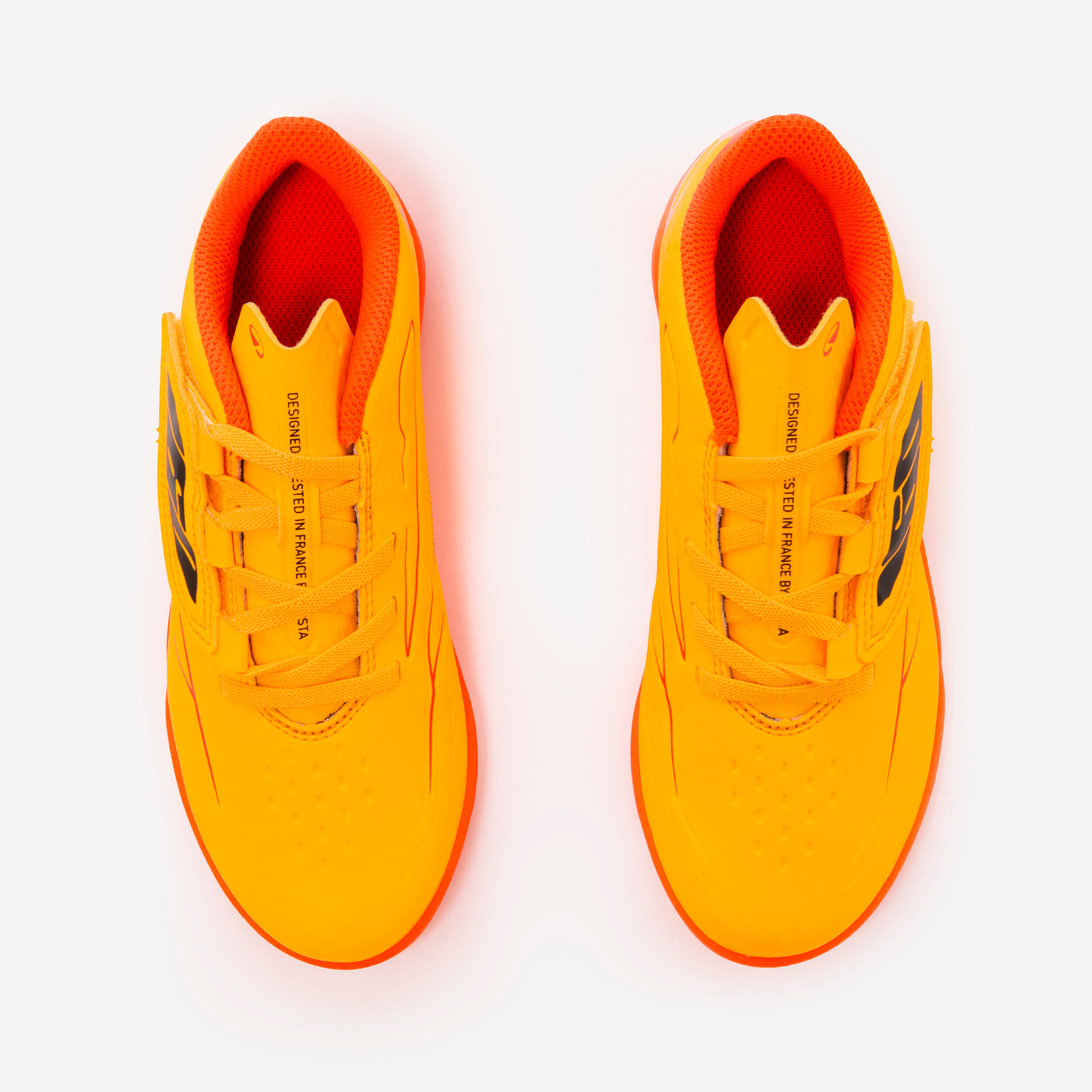 Kids' Soccer Cleats 160 Easy MG - Neon Orange - KIPSTA