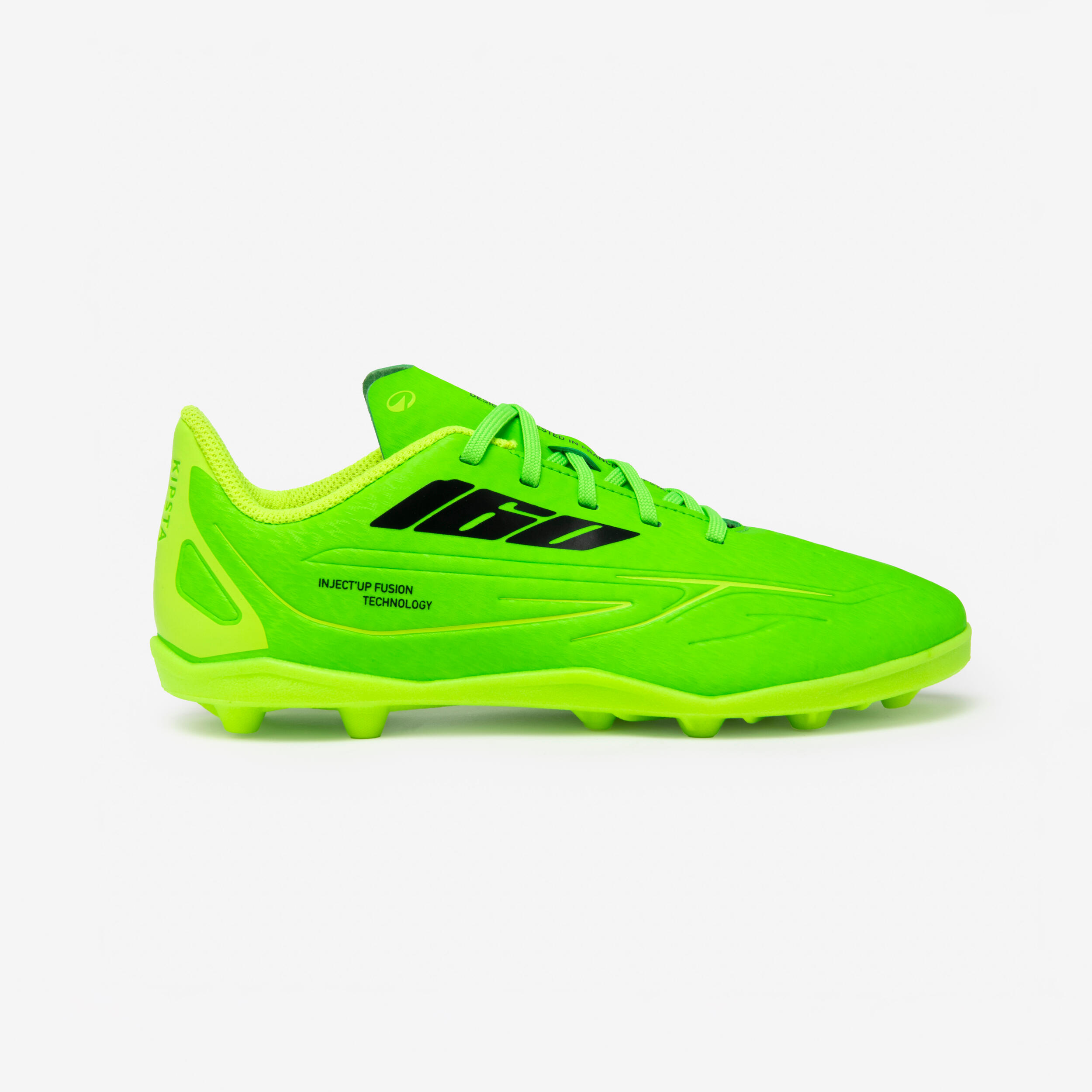 Kids' Football Boots 160 MG - Neon Green