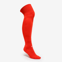 Chaussettes de football enfant easy pocket rouge