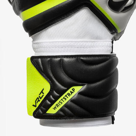 Рукавиці воротарські F500 для дорослих білі/чорні