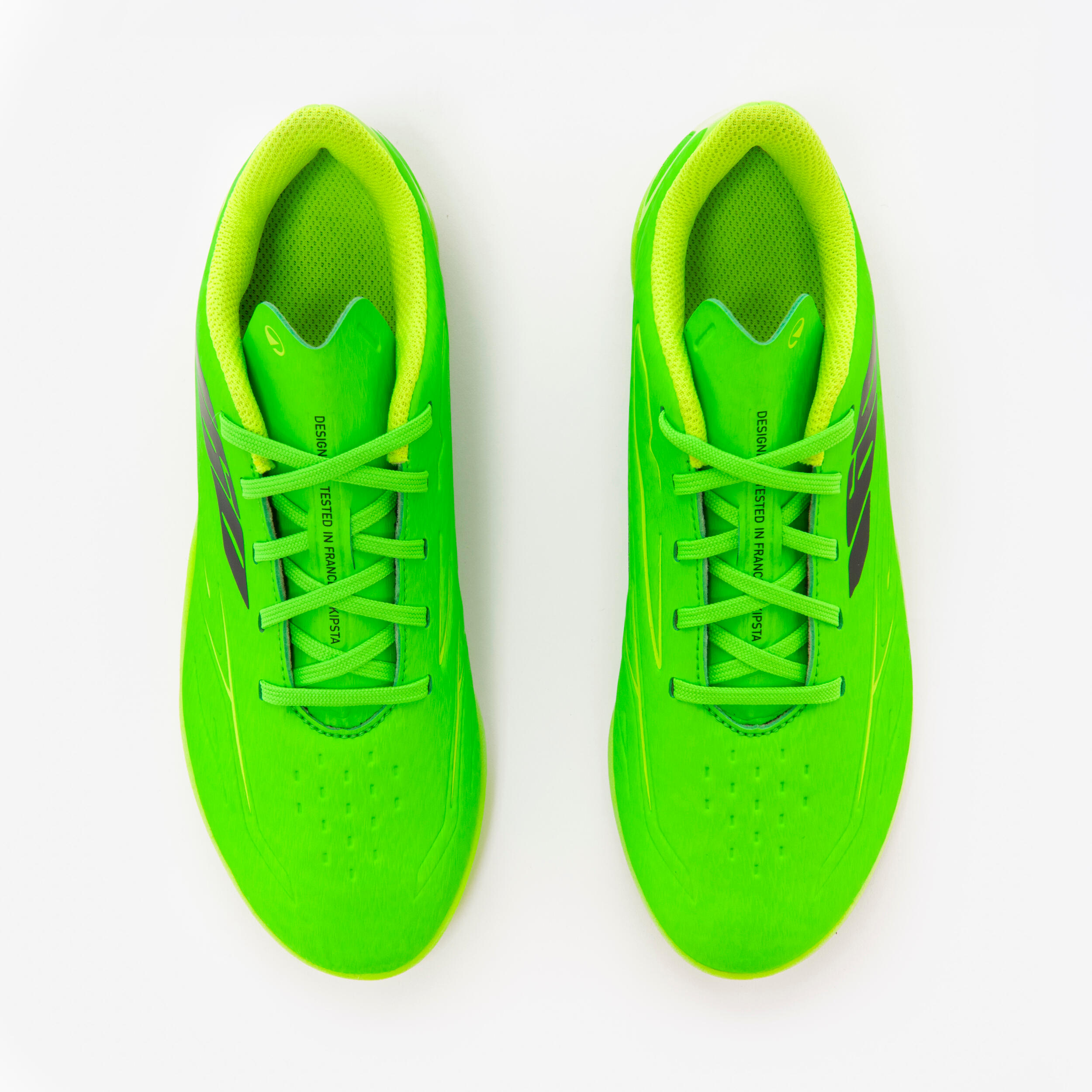 Chaussures de soccer à lacets enfant, 160 MG 7/10