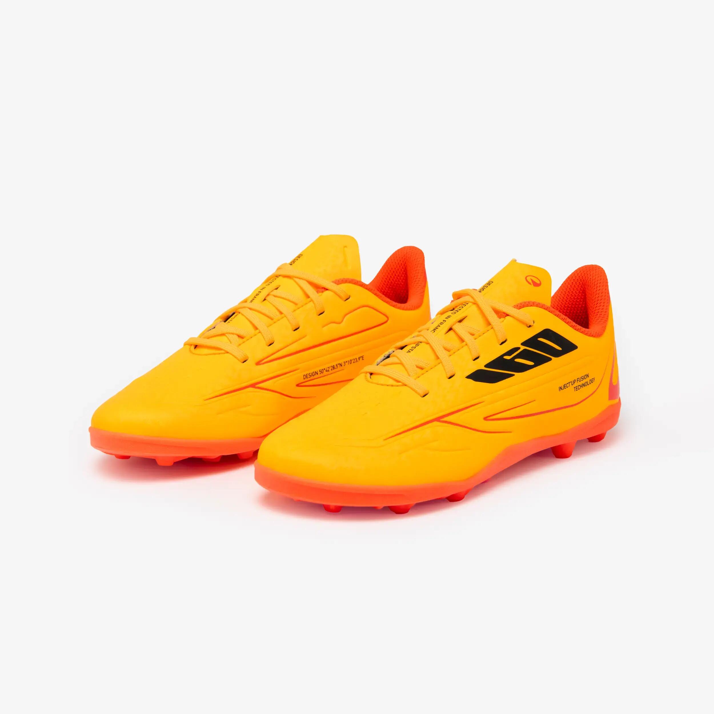 Kids' Football Boots 160 MG - Orange -  2
