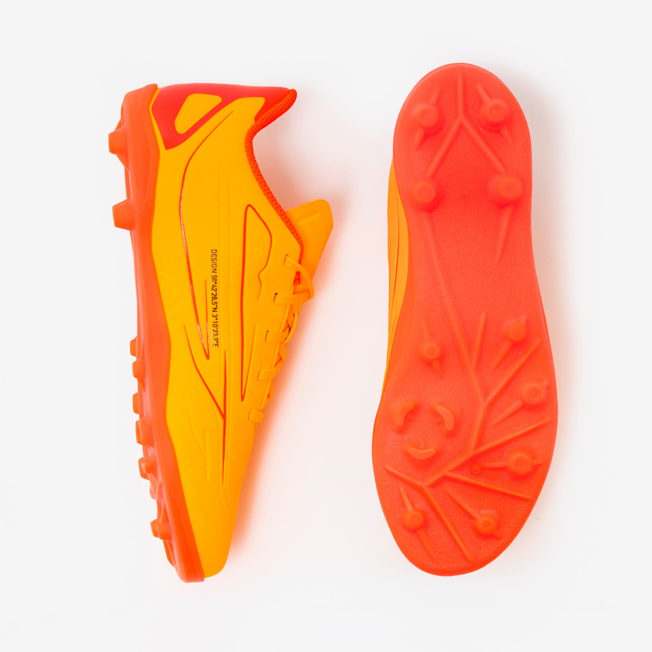 Kinder Fussballschuhe 160 jr mg orange Kinder 8/12
