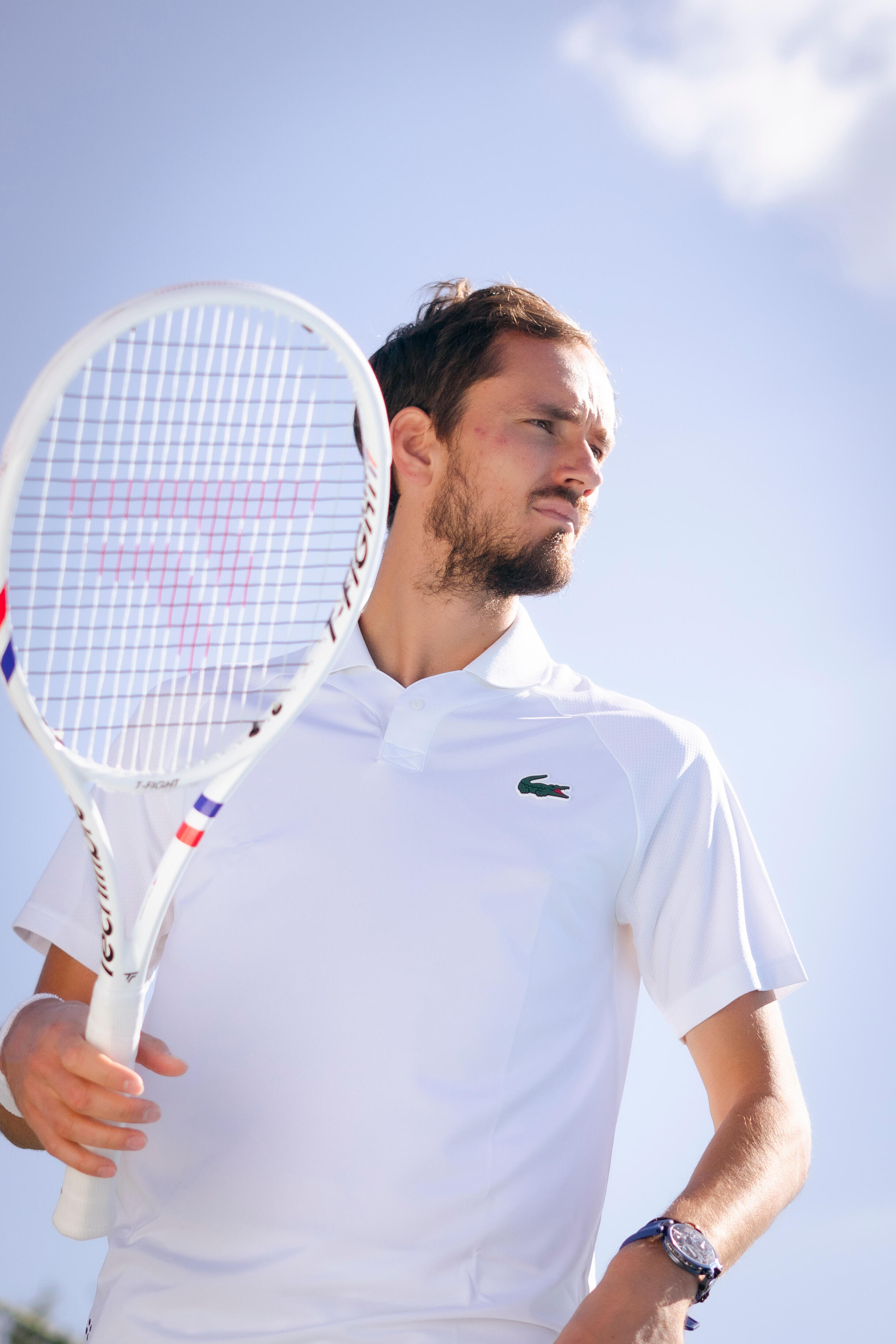 Yetişkin Tenis Raketi - Beyaz - Tecnifibre T-fight Isoflex 285 V2 11/19