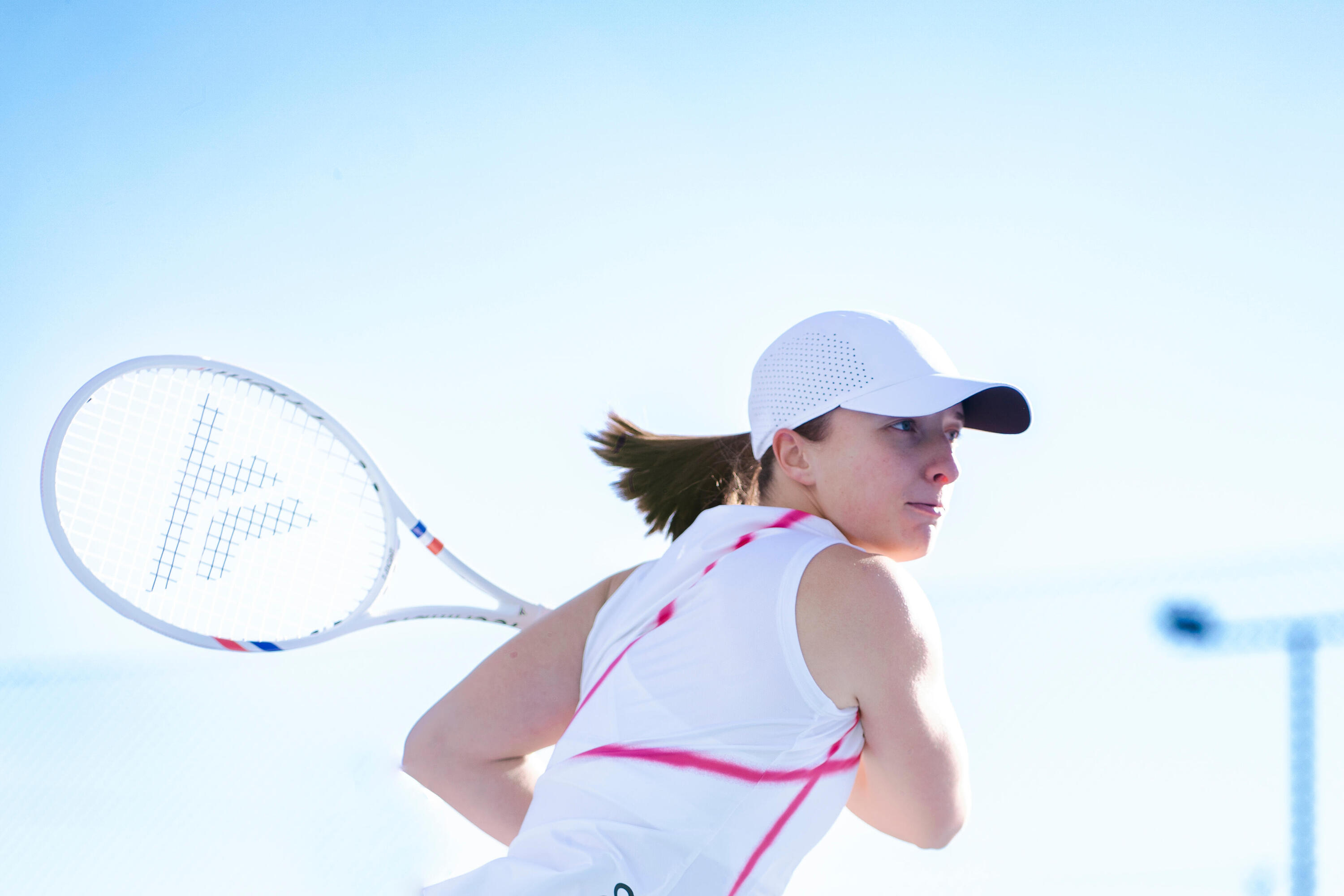 Yetişkin Tenis Raketi - Beyaz - Tecnifibre T-fight Isoflex 285 V2 10/19