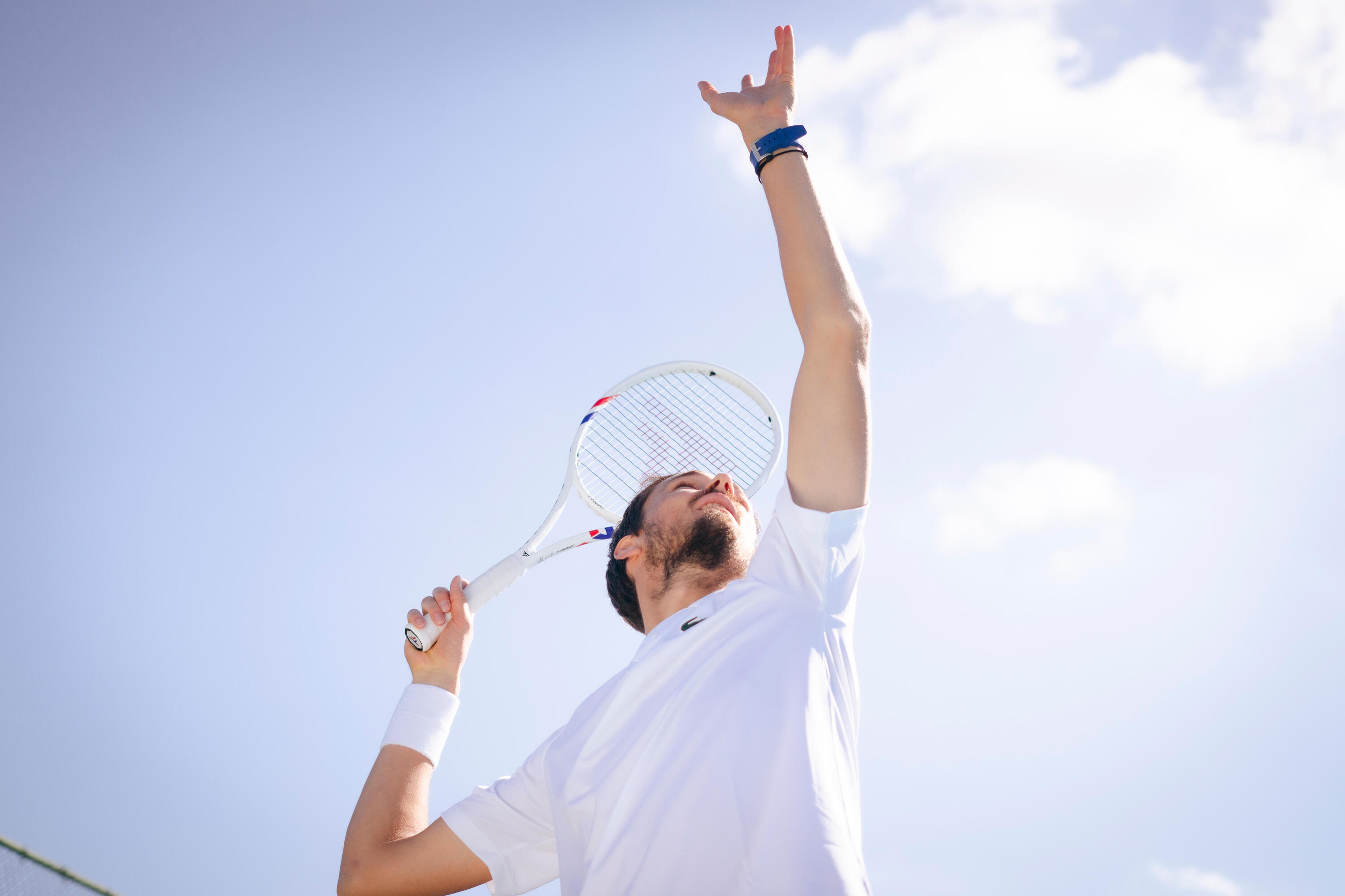 Yetişkin Tenis Raketi - Beyaz - Tecnifibre T-fight Isoflex 285 V2 12/19