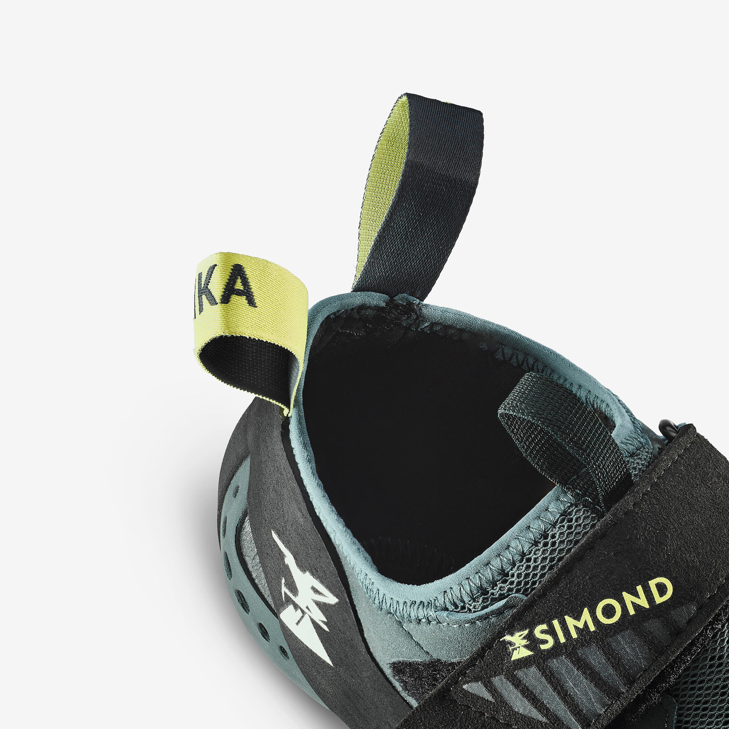 Technische en flexibele klimschoenen voor heren Vertika Soft groen 5/8