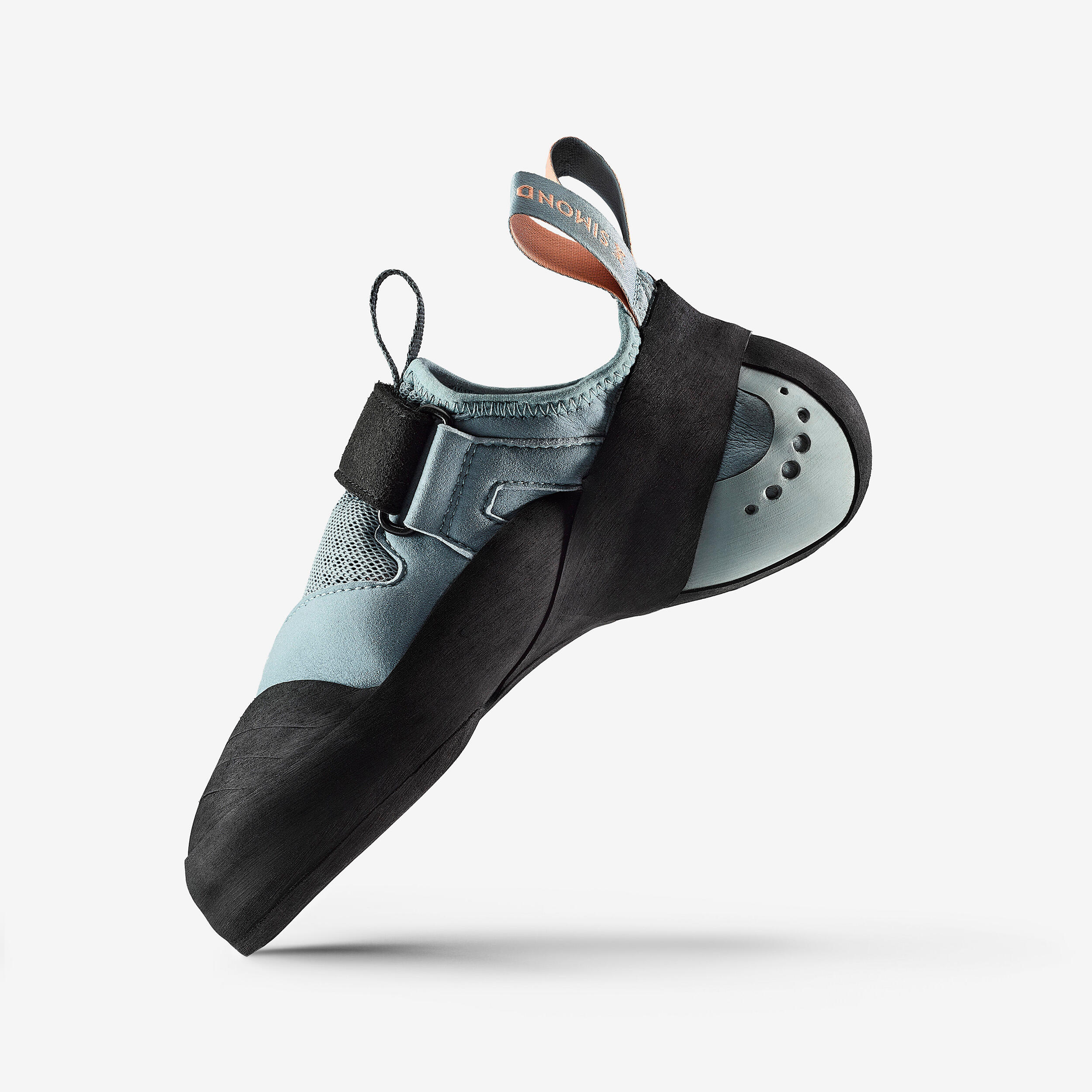 Technische en flexibele klimschoenen voor dames Vertika Soft grijs 7/8