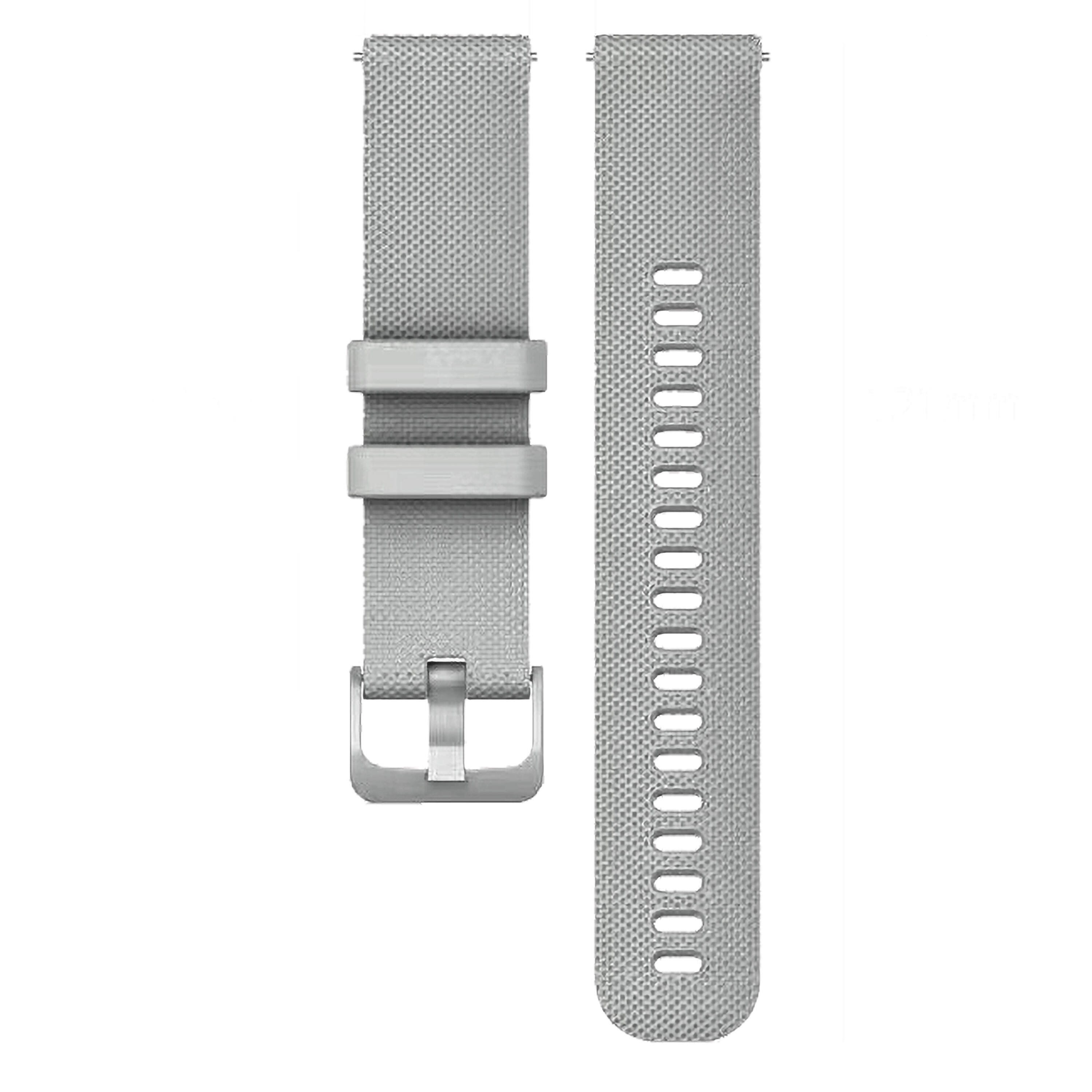 LEOTEC CORREA SILICONA 22MM GRIS
